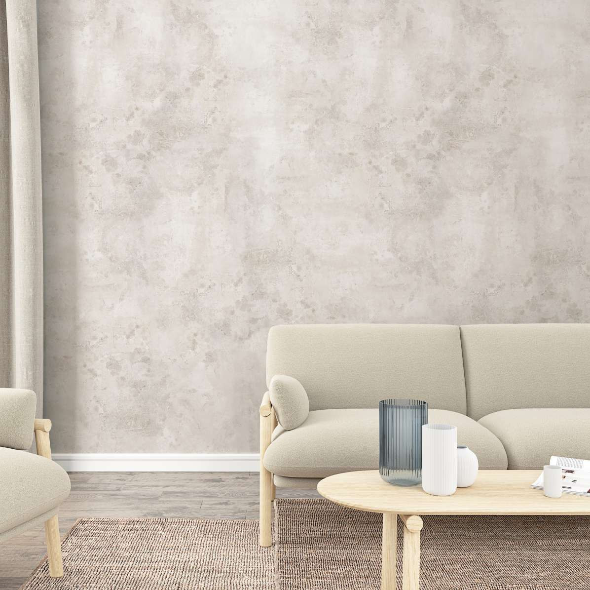 Marmer steen behang Fotobehang beige, steen effect 2,70 x 1,59 m