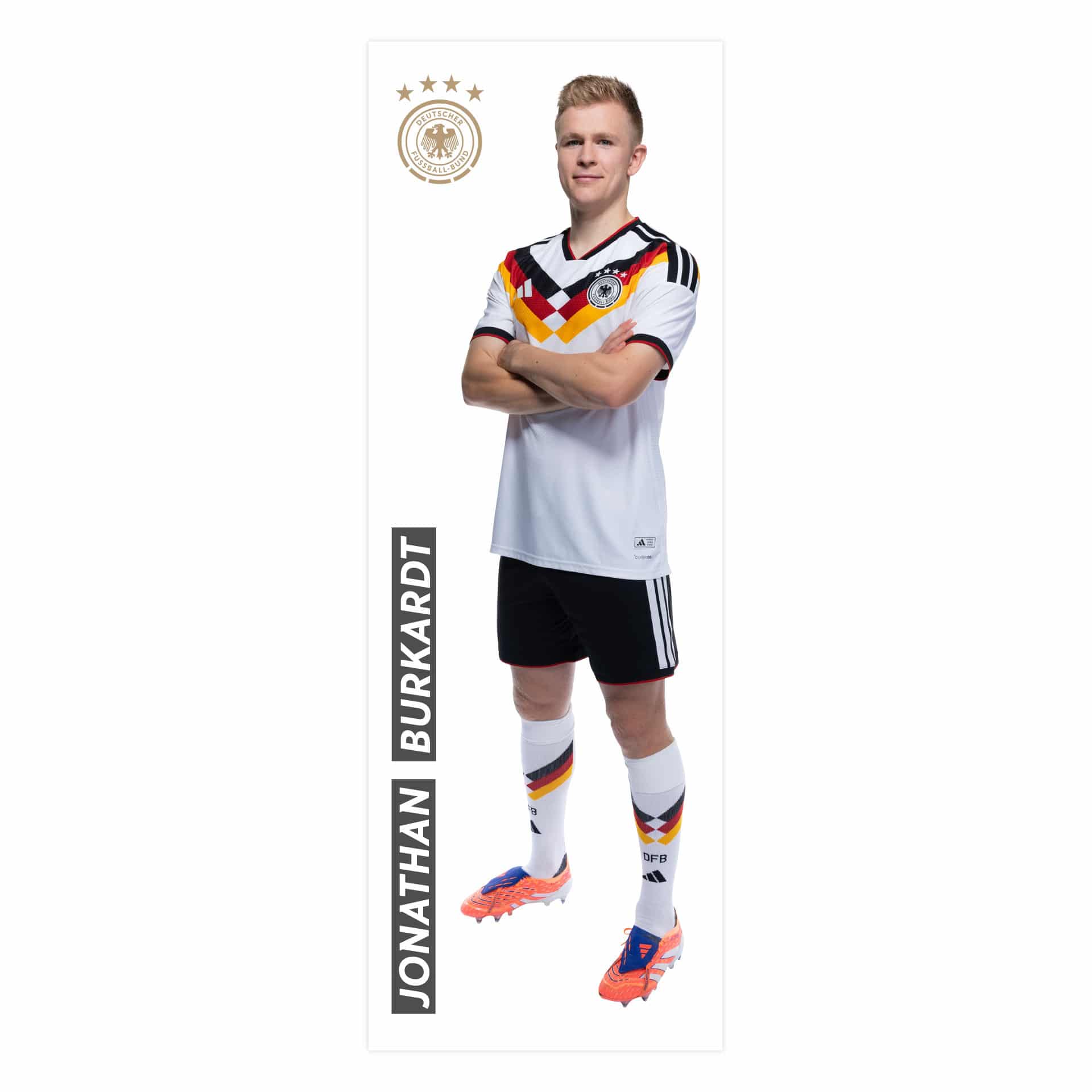 DFB Sticker WM 2026, Wandtattoo Jonathan Burkardt