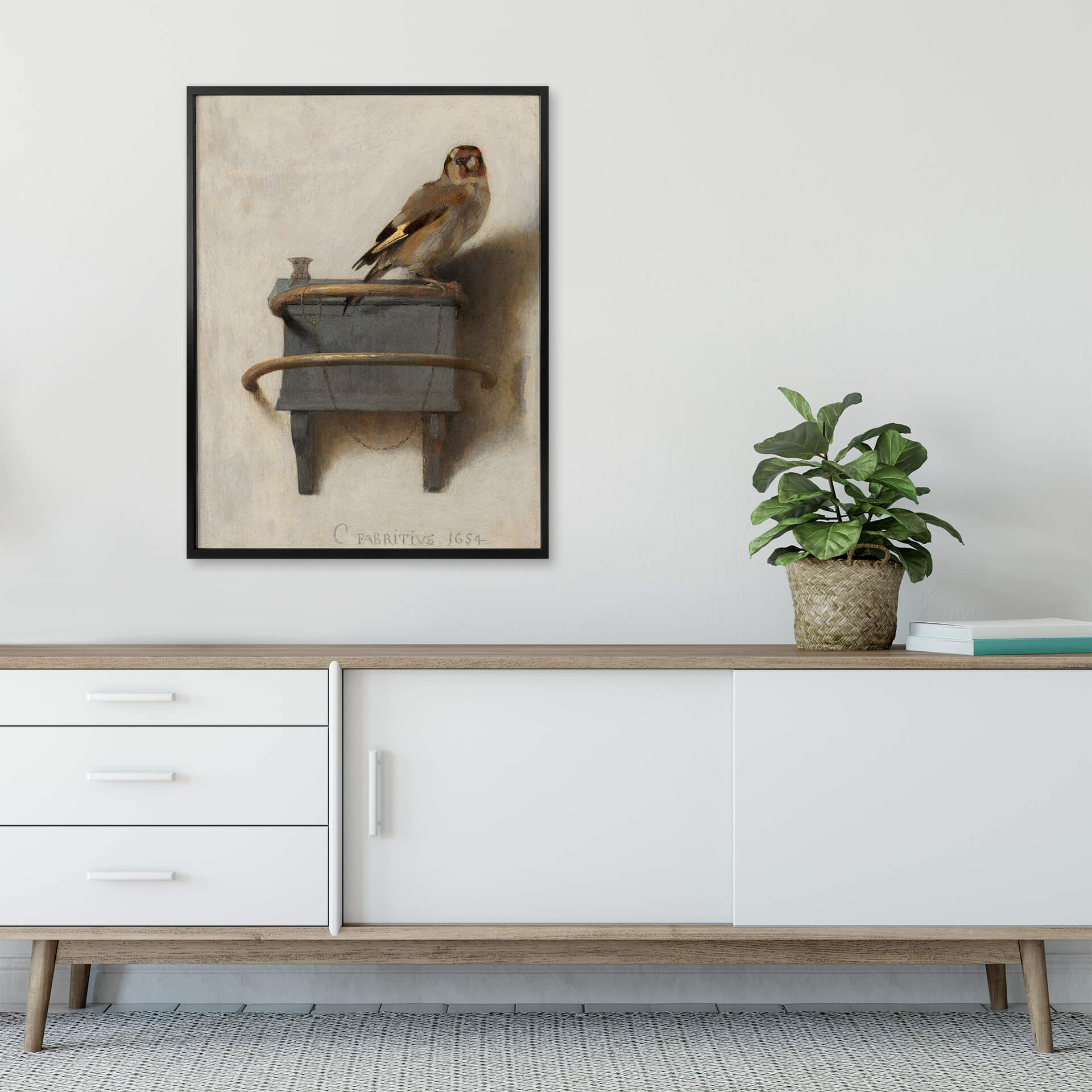 Plakat Fabritius - Szczygieł