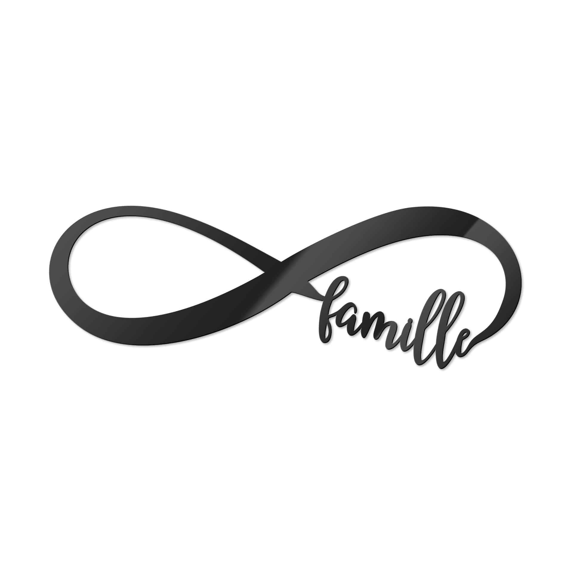 Dekoracja akrylowa - Infinite Infiniment Famille