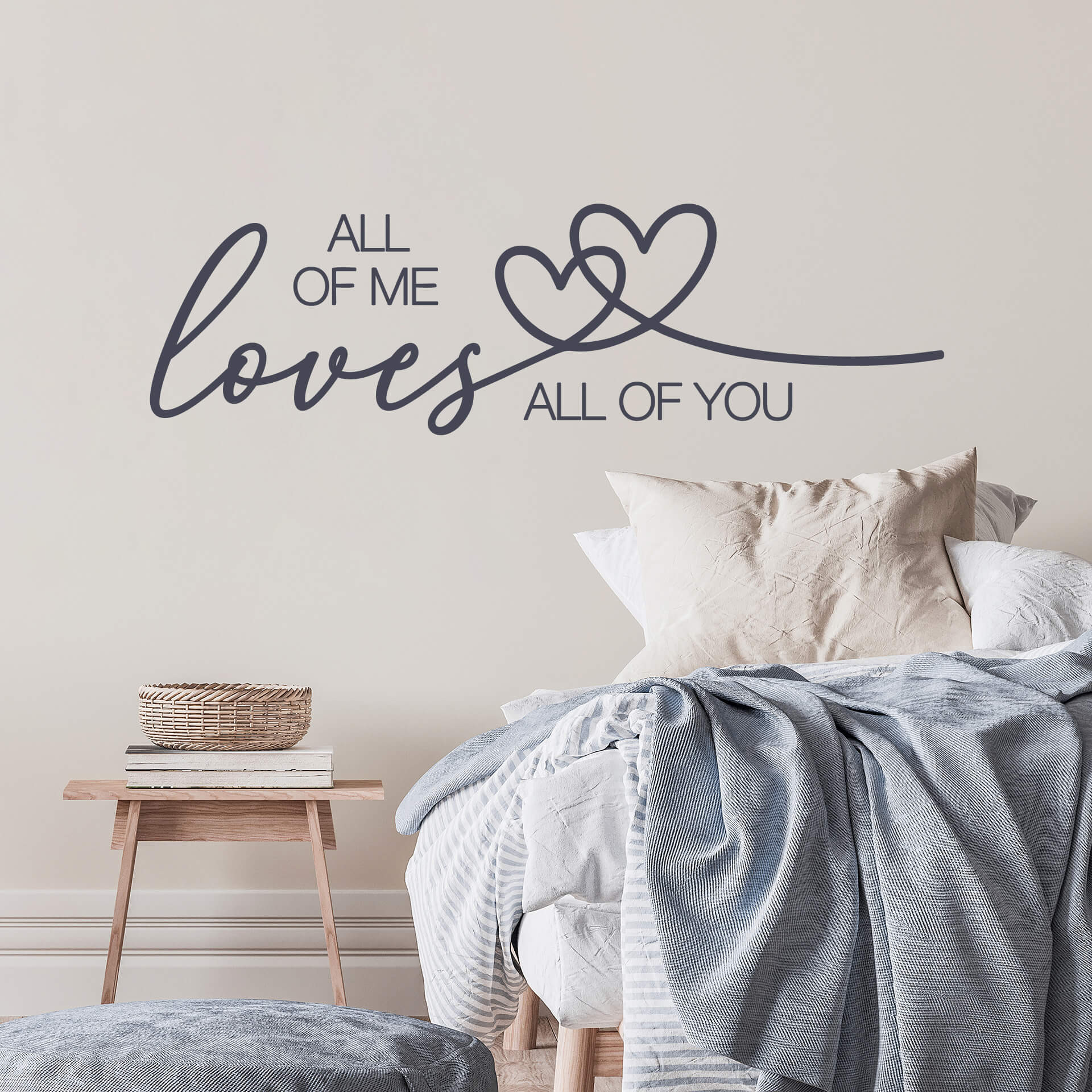 Wandtattoo All of me loves all of you