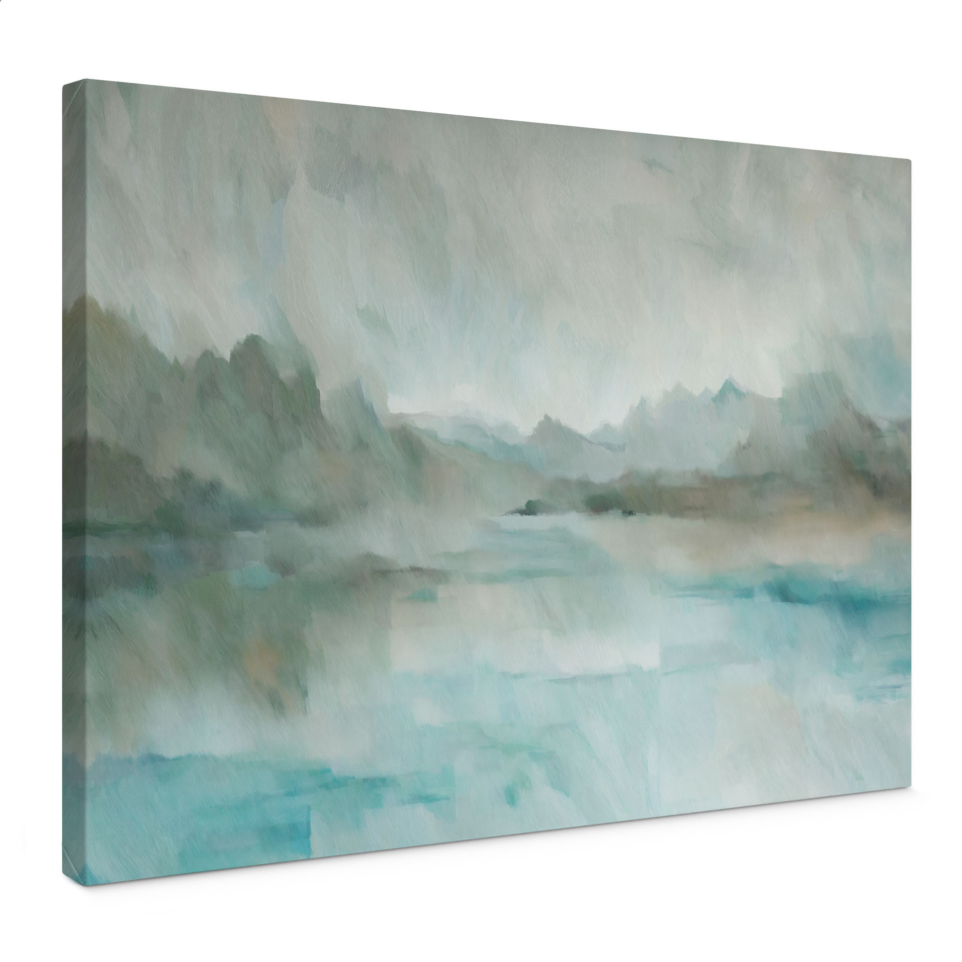 Stampa su Tela Velvet Horizon - Lago Astratto - Sir Edward x Grigory Gladarev