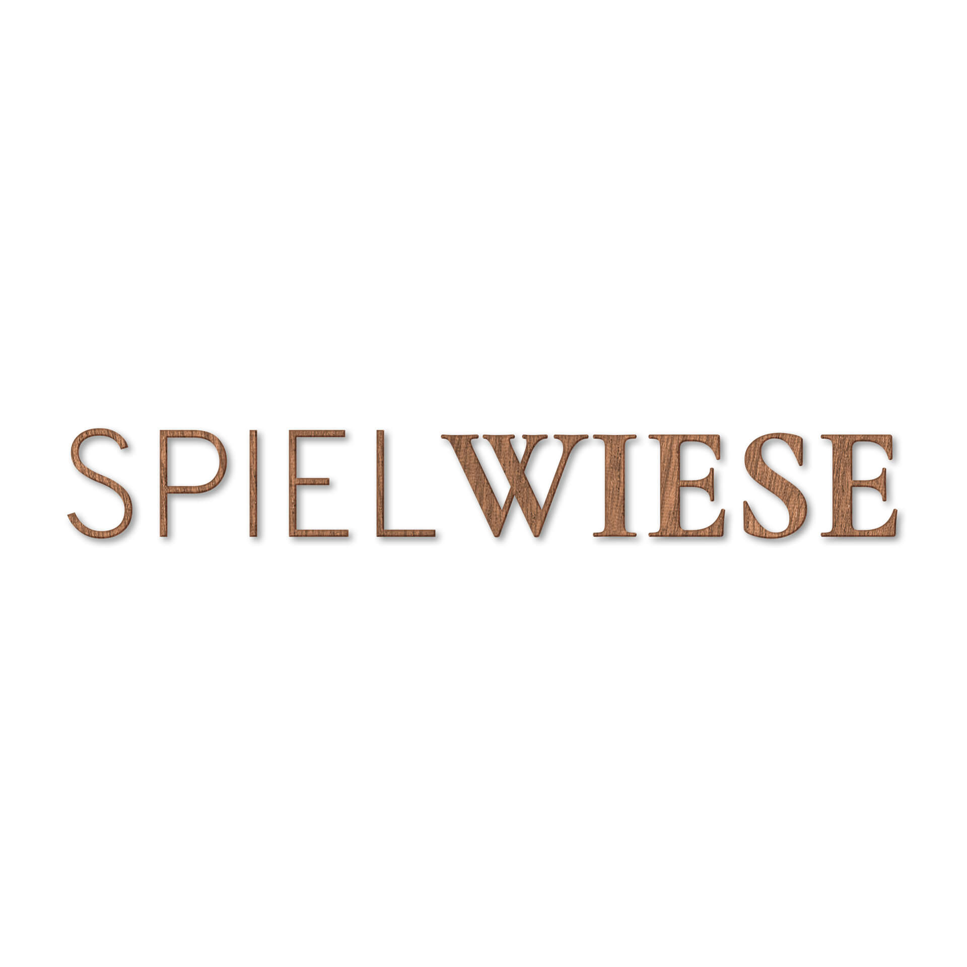 Holzdeko Mahagoni - Spielwiese
