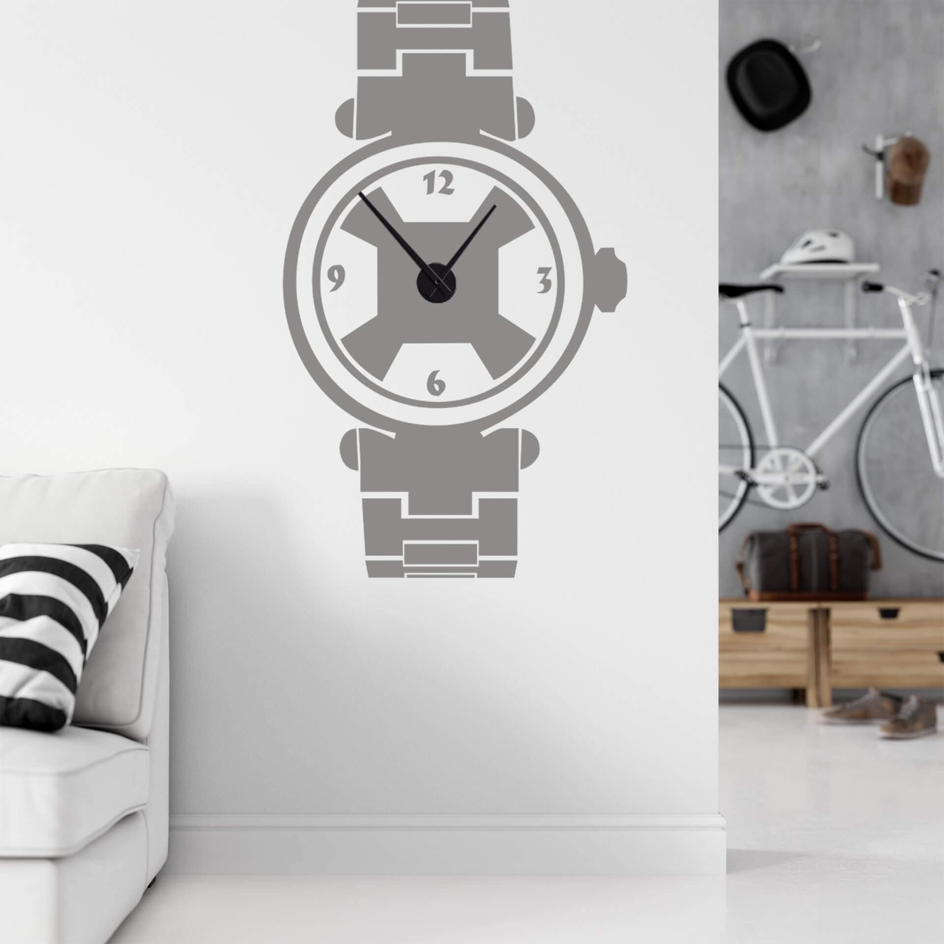 Sticker mural - Montre de sport