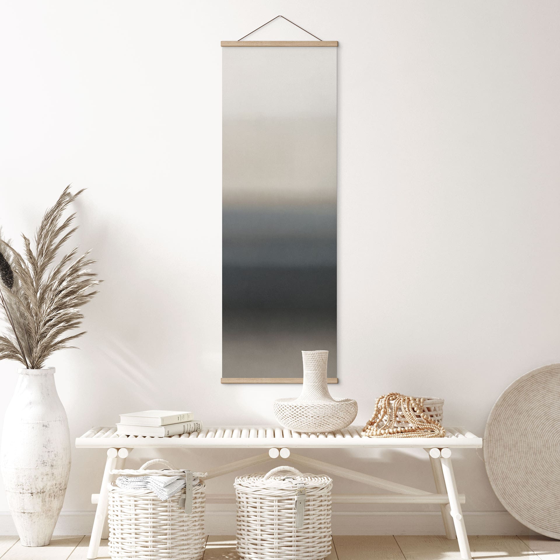 Affiche Textile Rotko Sand - Horizon Minimaliste - Sir Edward x Grigory Gladarev - Panorama
