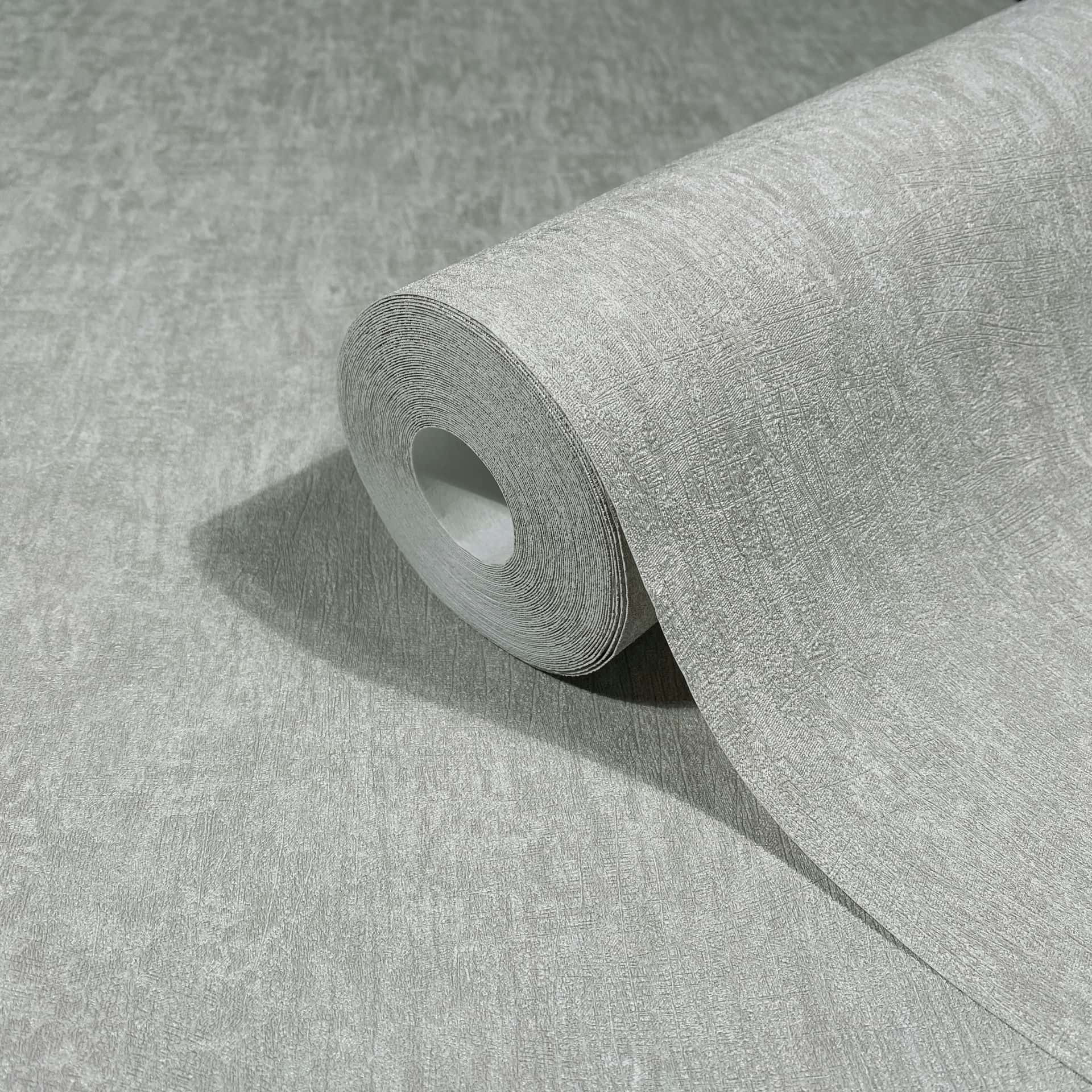 Vliesbehang in grijze betonlook effen modern