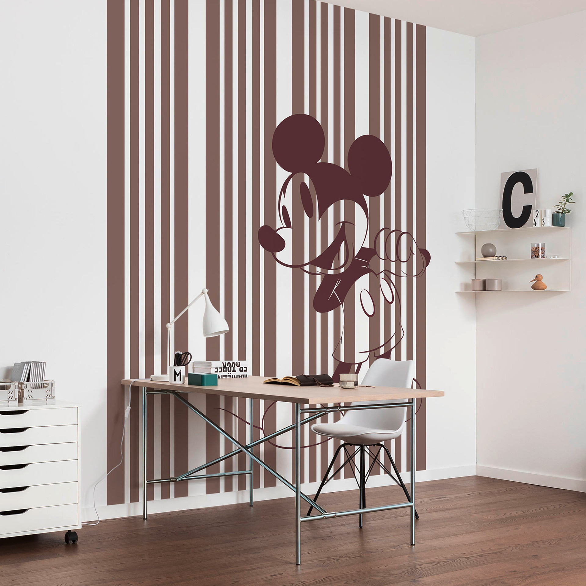 Vliesbehang - Mickey Toon-op-toon - 200 x 250 cm