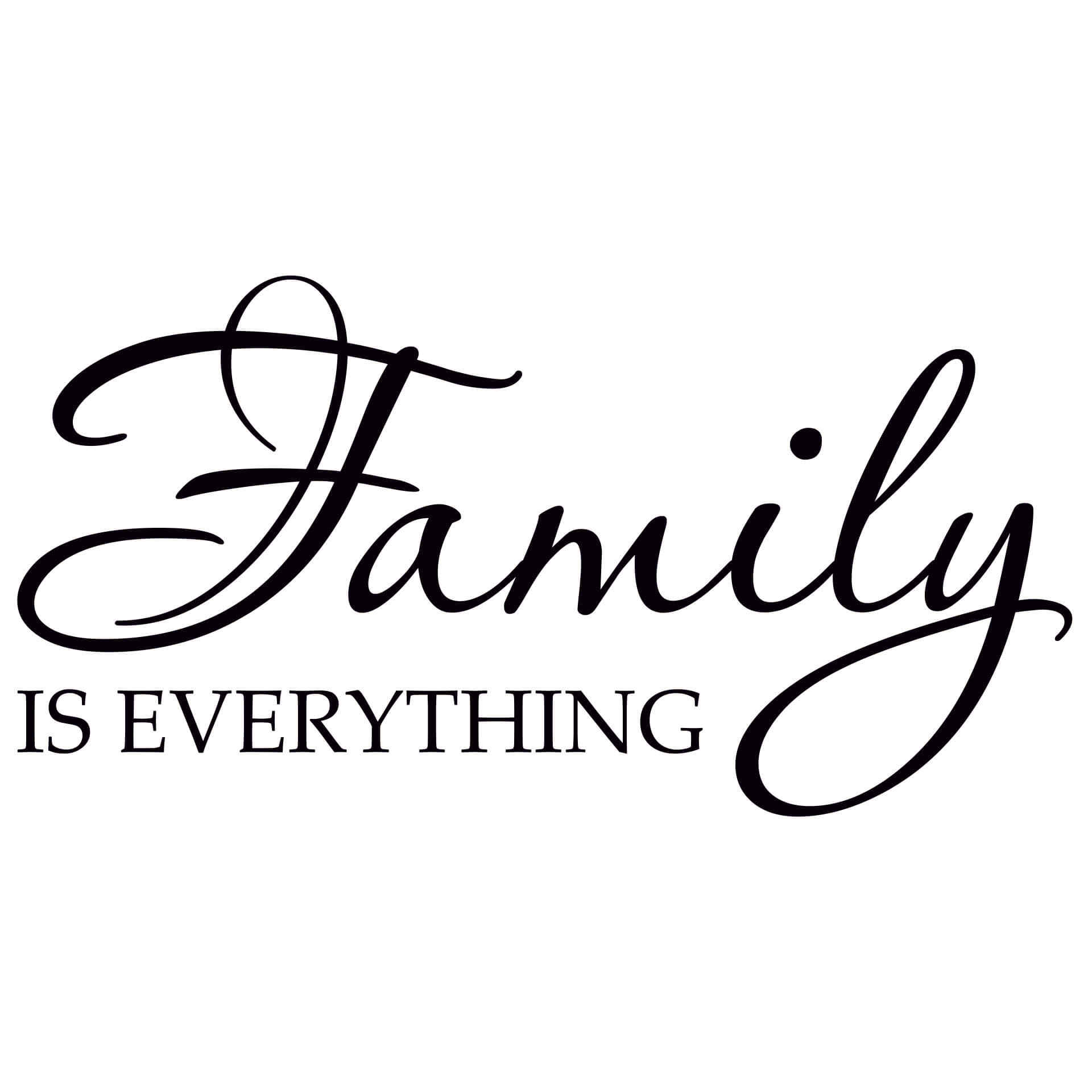 Wallsticker Family is everything