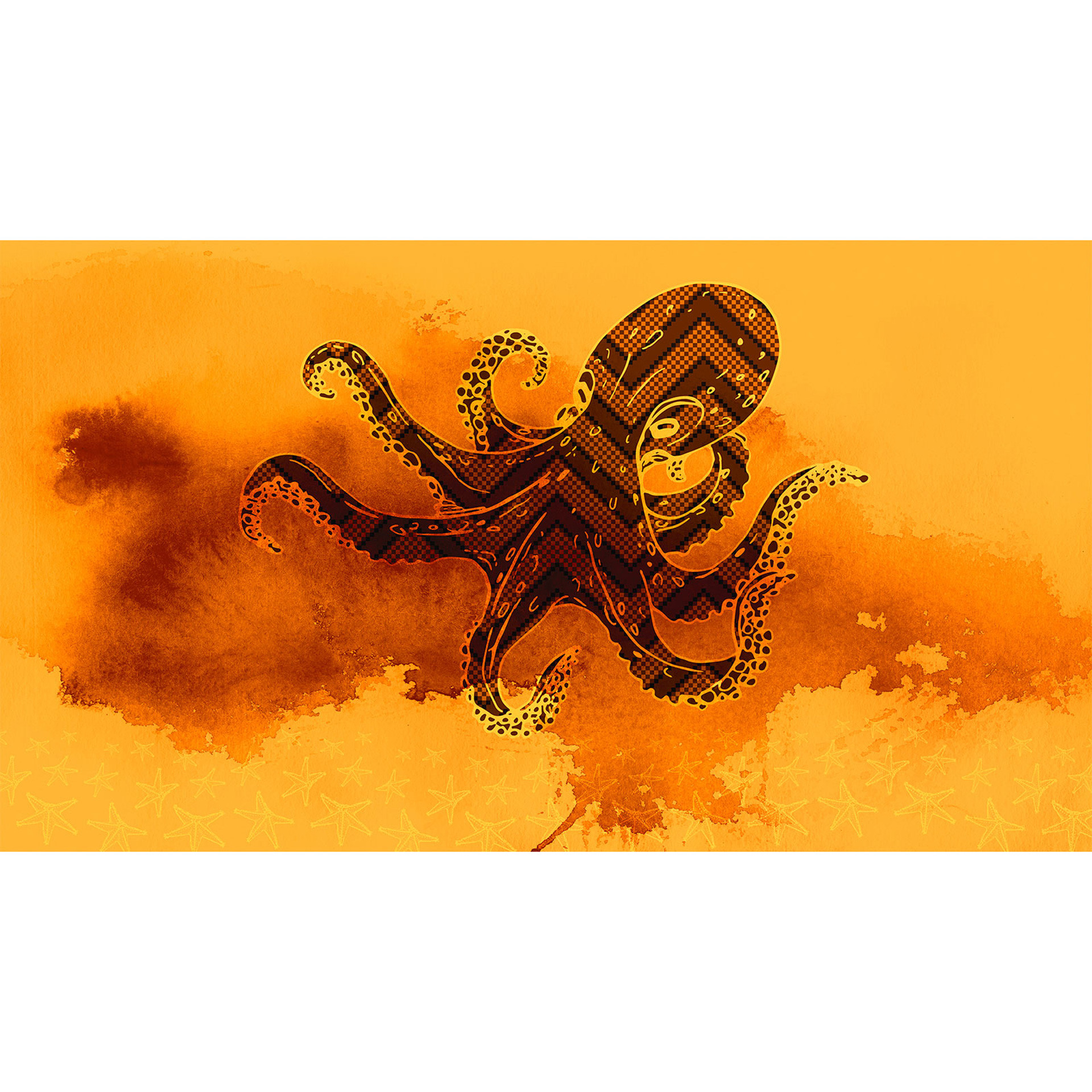 Architects Paper Papier peint photo Atelier 47 Octopus Design motif animalier