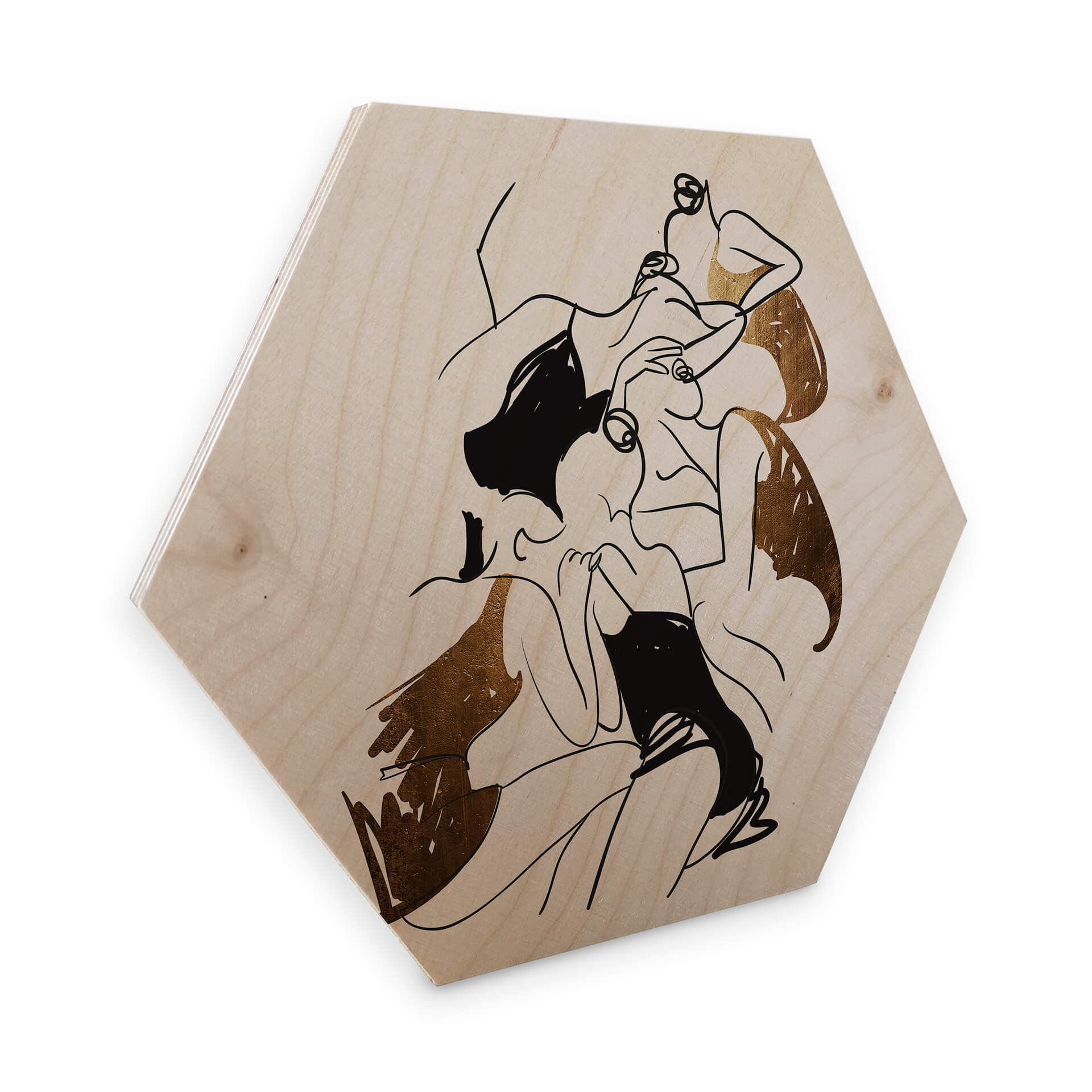 Esagoni in legno Kubistika - Ballerine