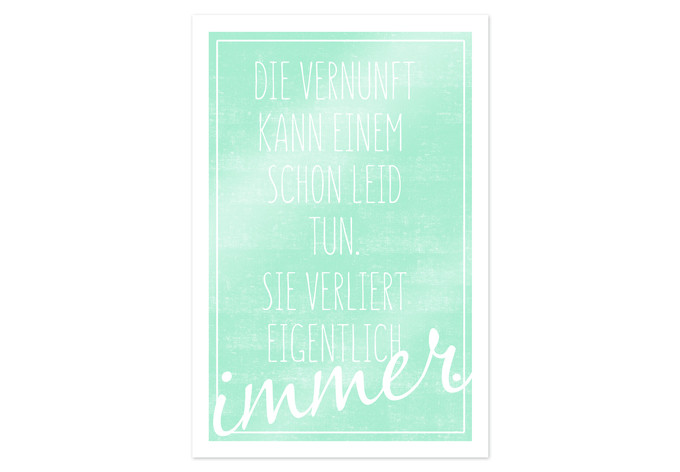 Poster Das Leben genießen - Set (3-teilig)