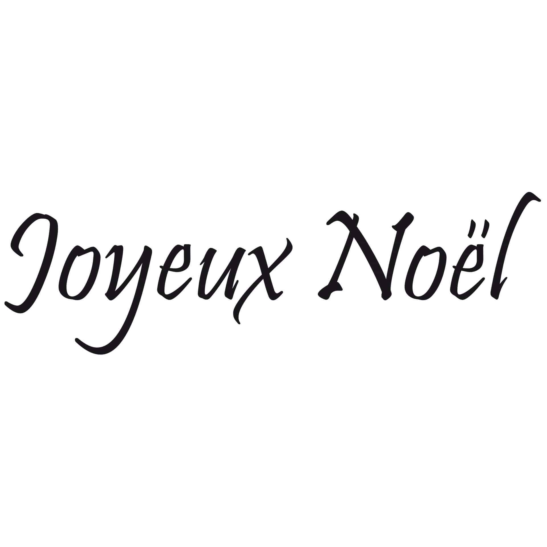 Sticker mural - Joyeux Noël