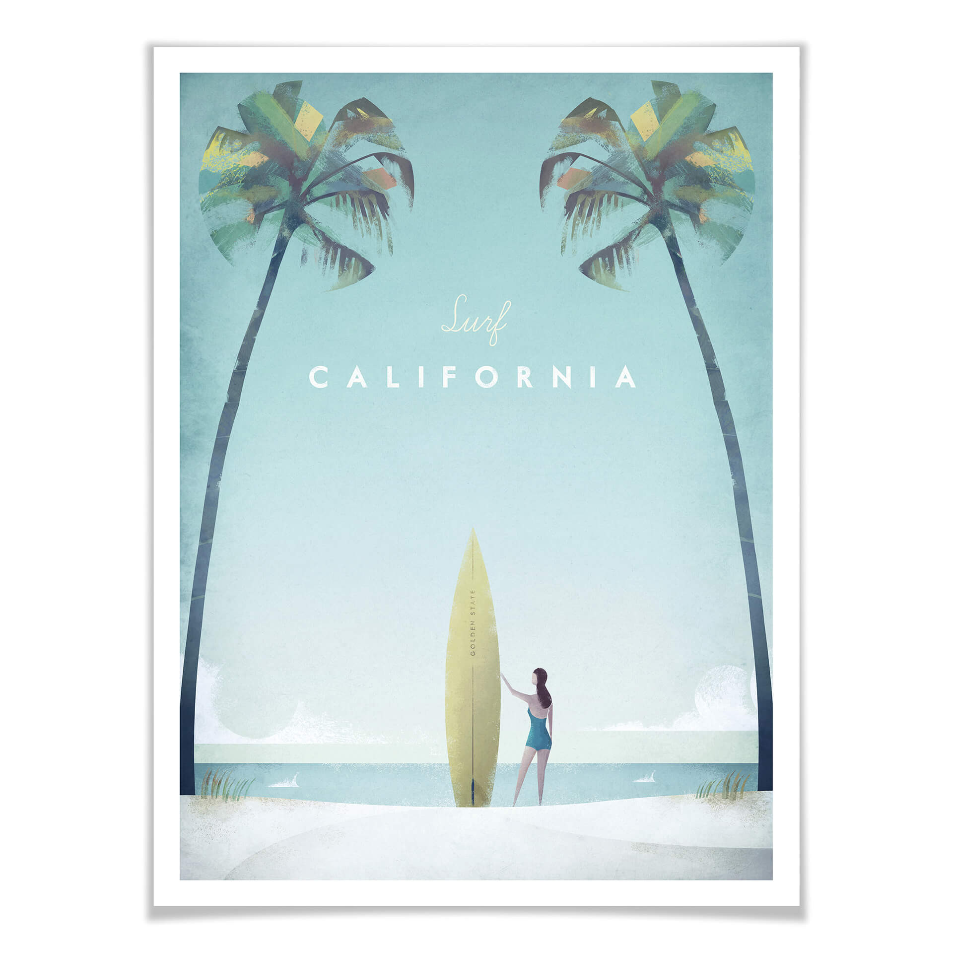 Poster Rivers - California