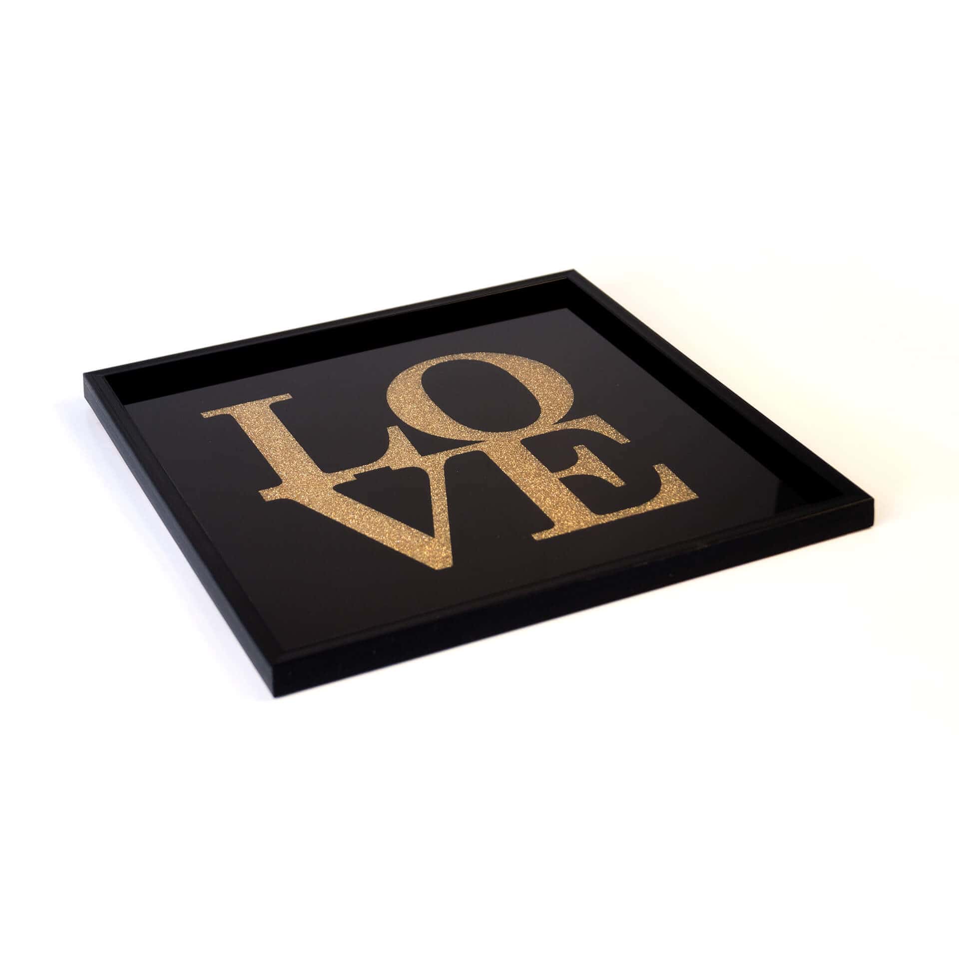 Quadro Love oro