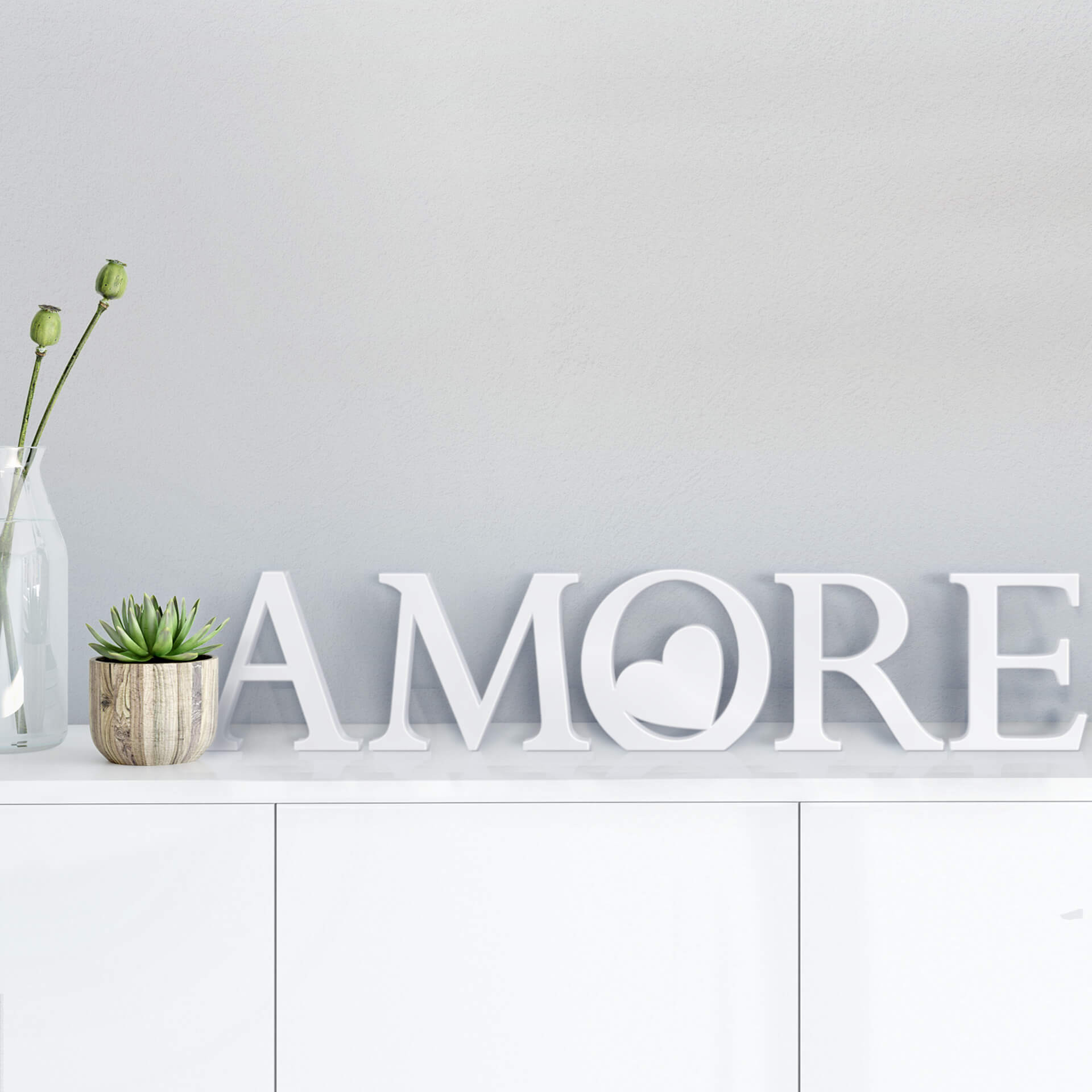 Litera dekoracyjna Amore 02