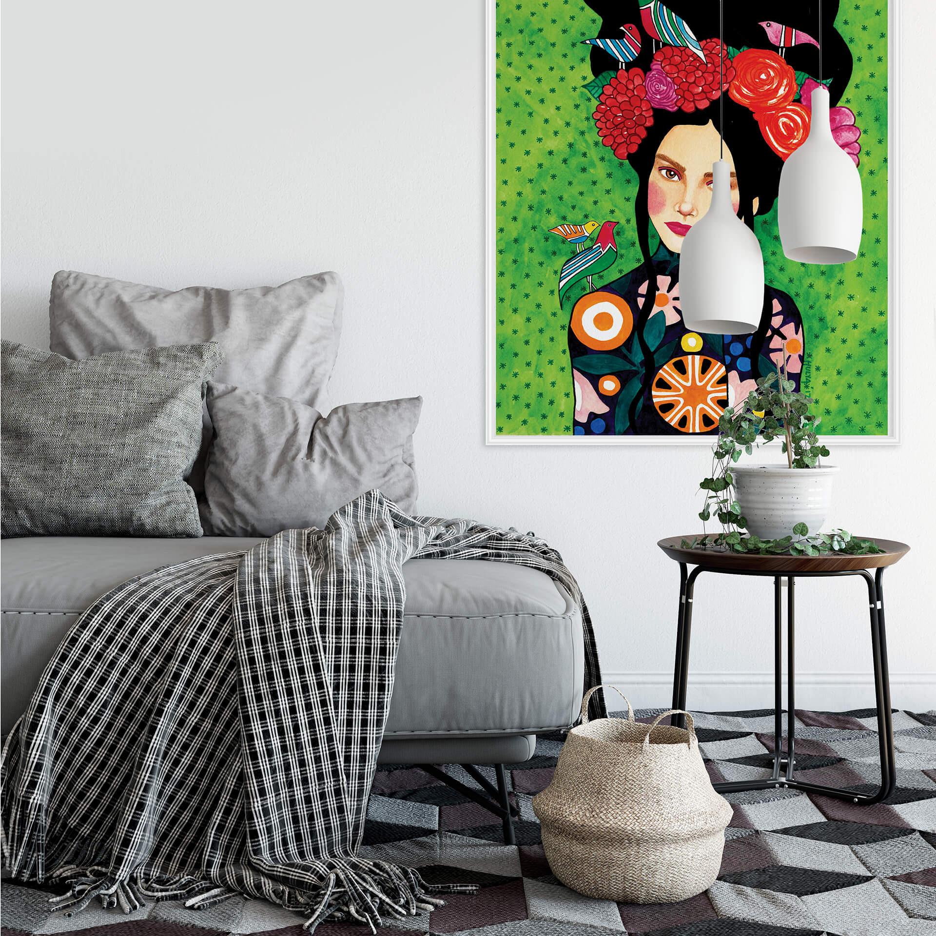 Poster autocollant Hülya - Un secret bien gardé