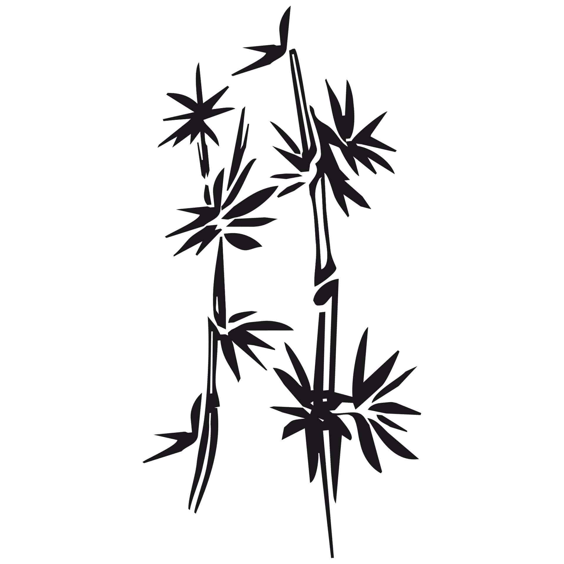 Wallsticker Bambus 2