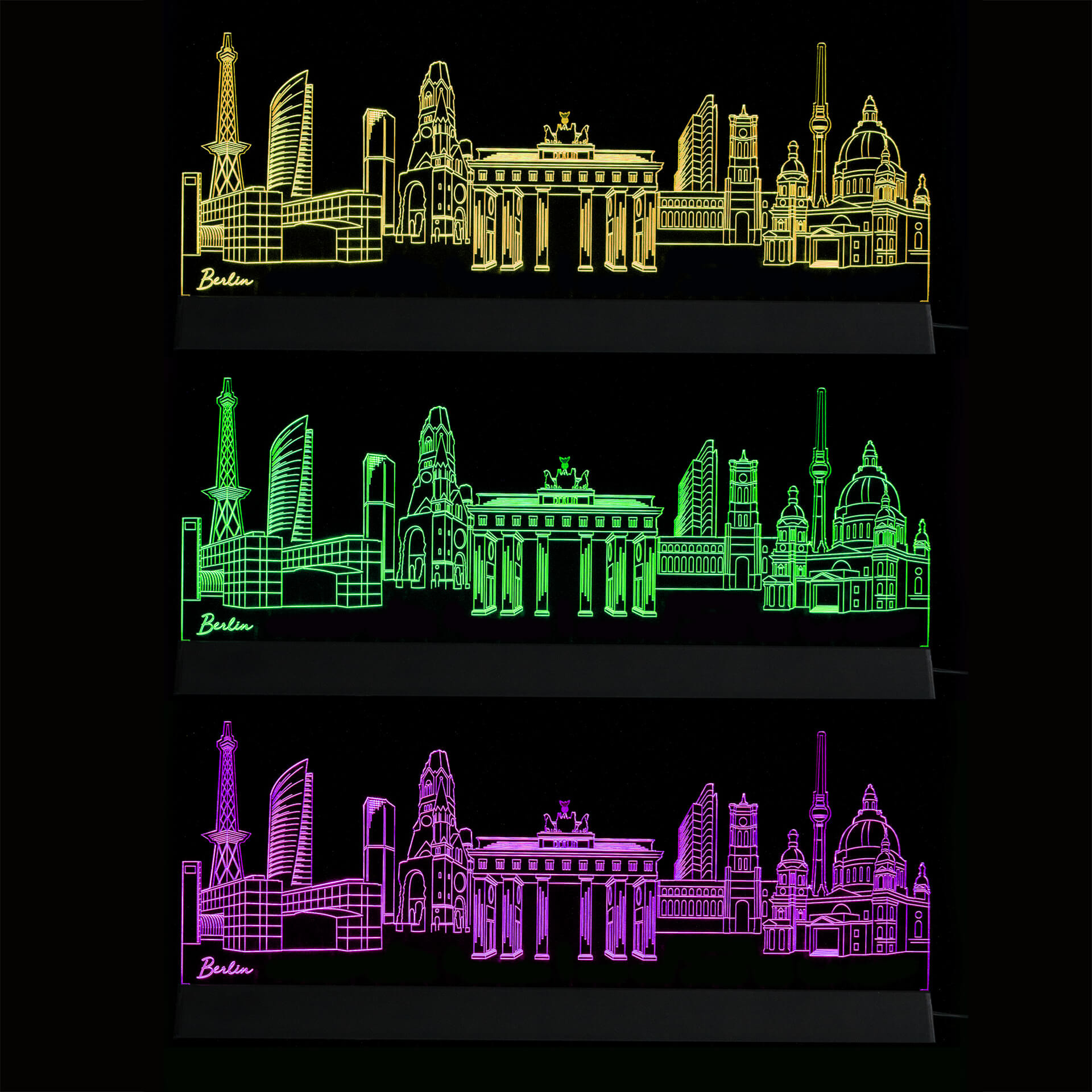 LED Skyline Berlin