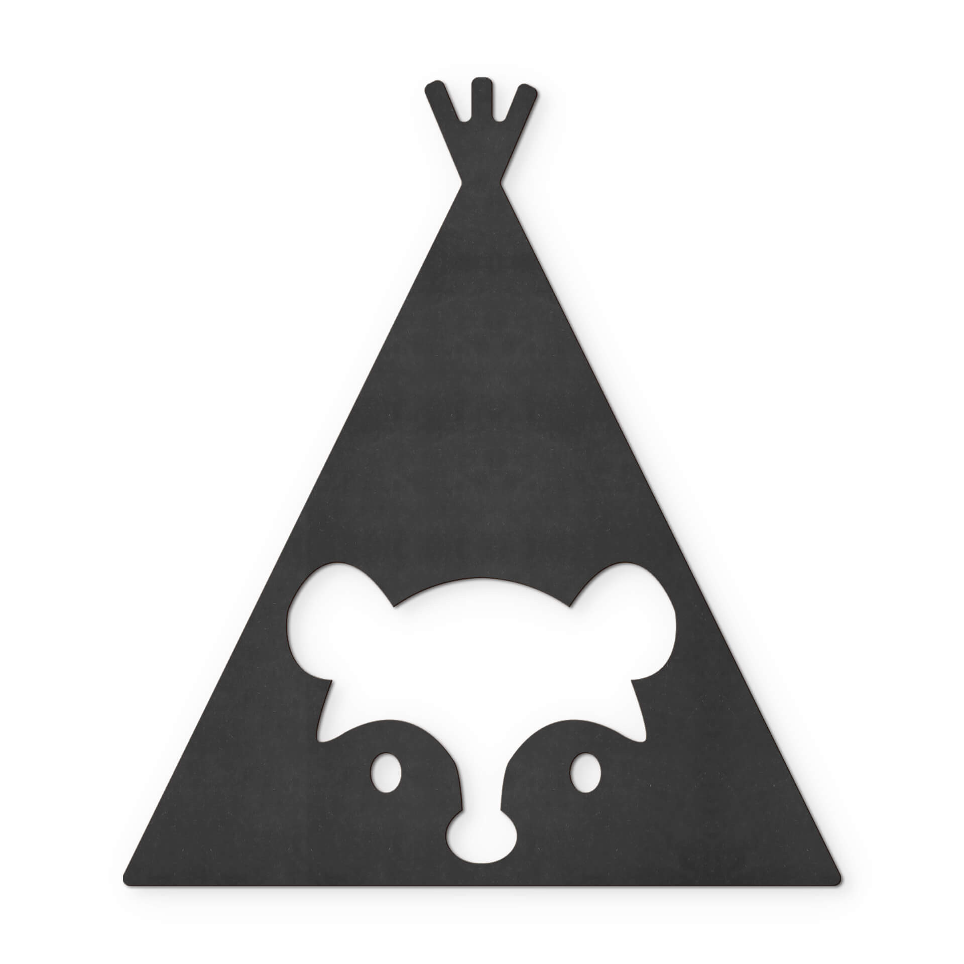 MDF - Dekoracja drewniana - Tipi - Niedźwiedź