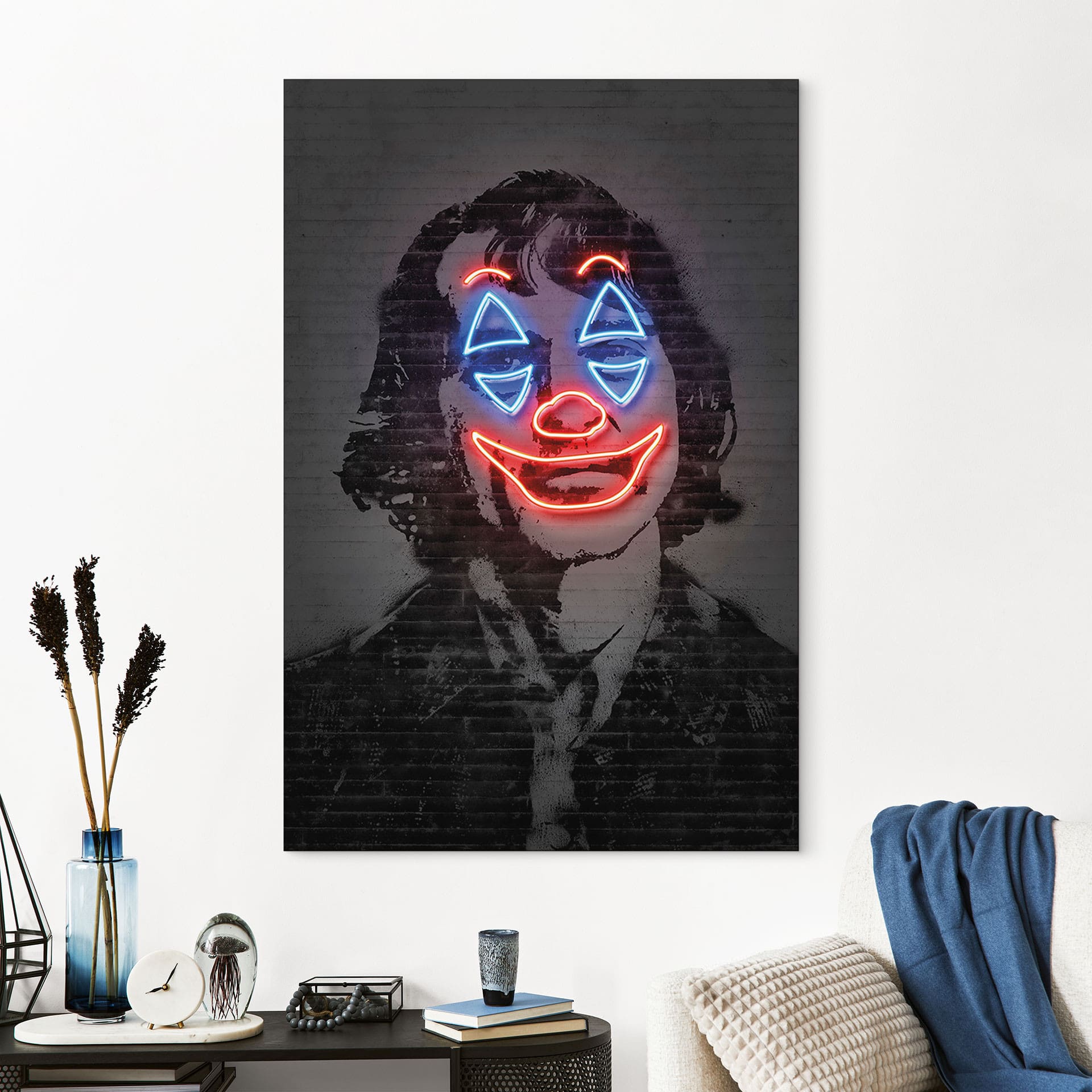 Billede Joker - Mielu – print på aluminium (Alu-Dibond)