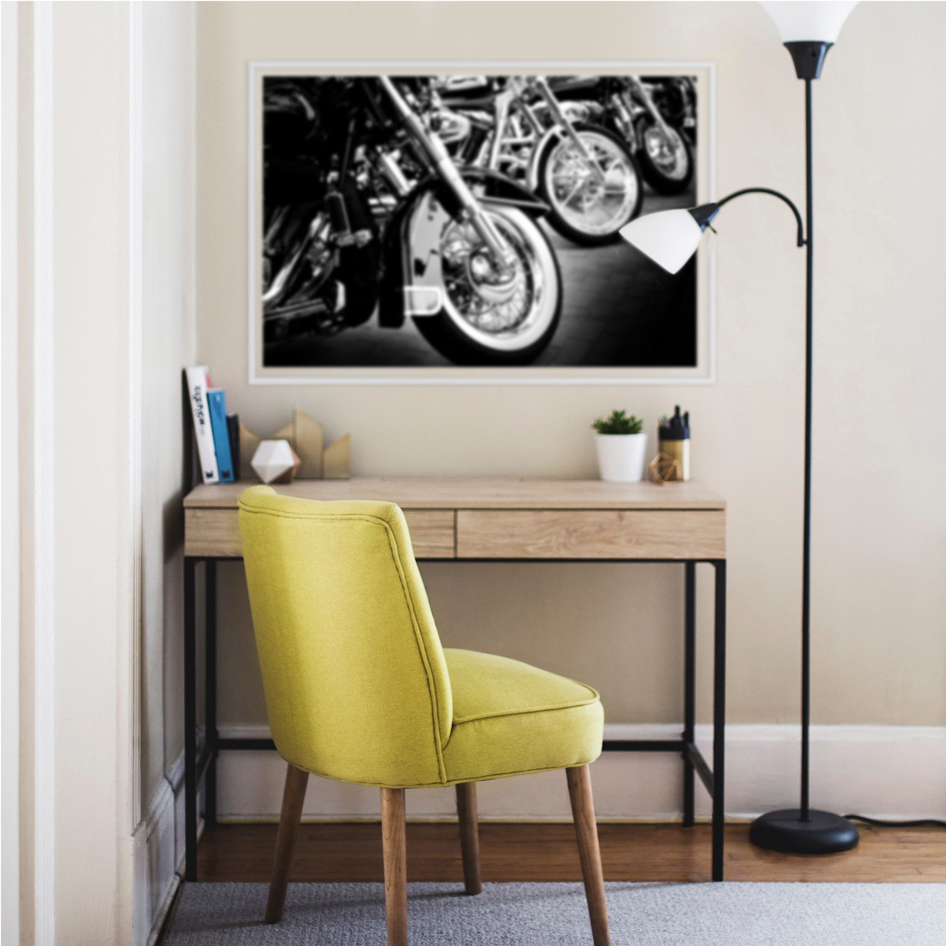 Wallprint W - Motorcycle Wheels