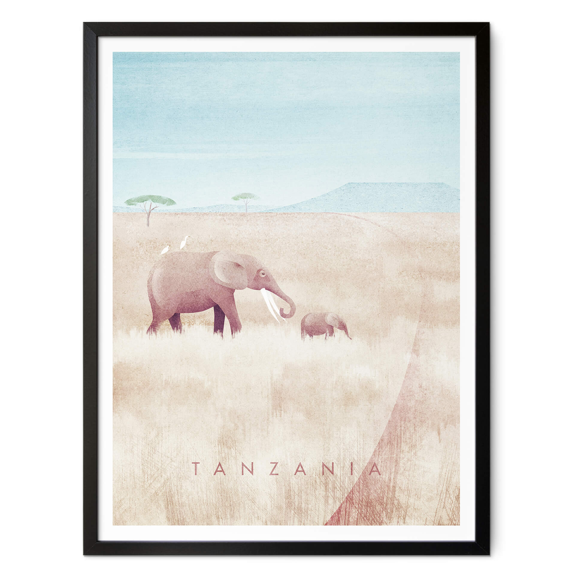 Plakat Rivers - Tanzania