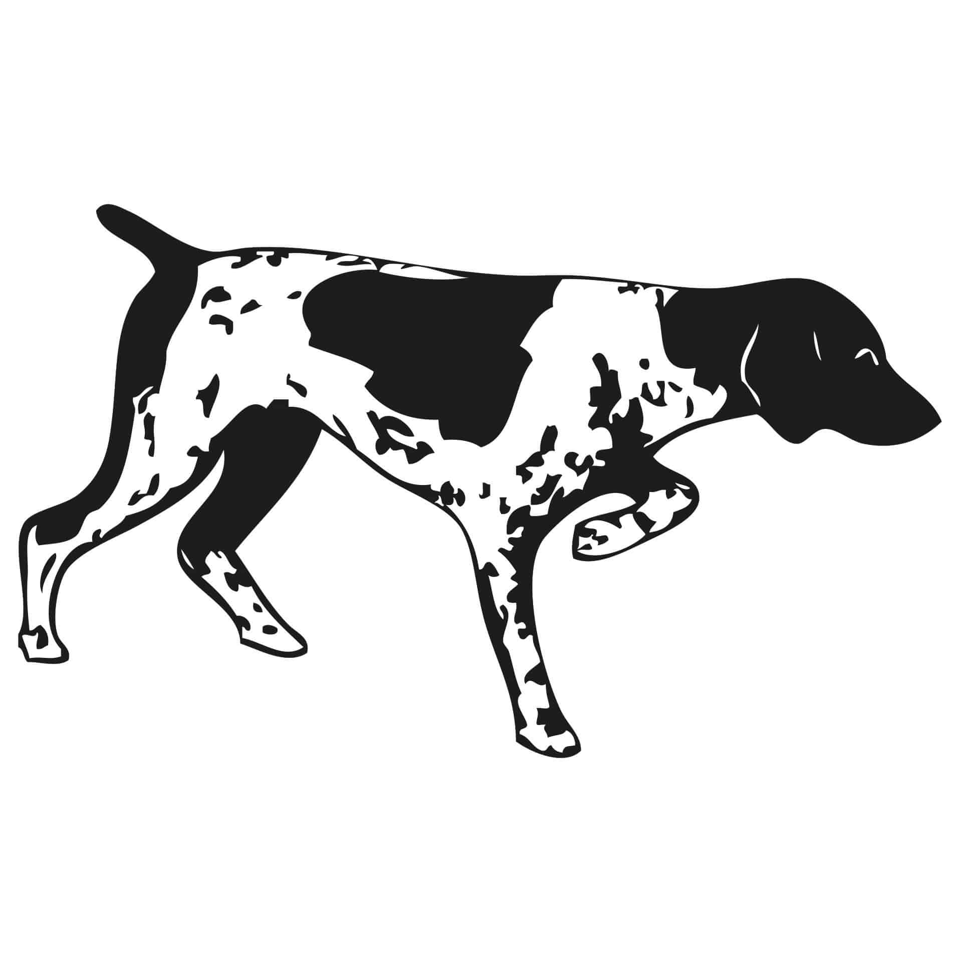 Wallsticker Jagthund 2