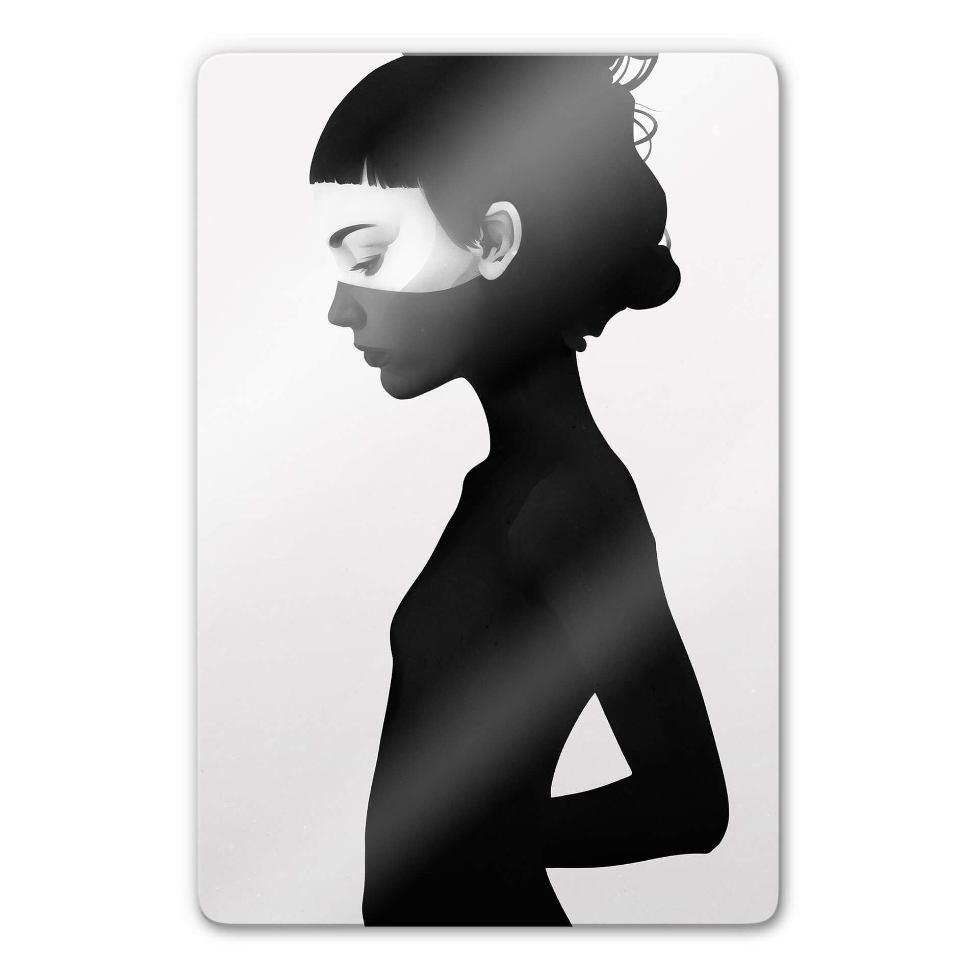 Tableau en verre Ireland - I am not here