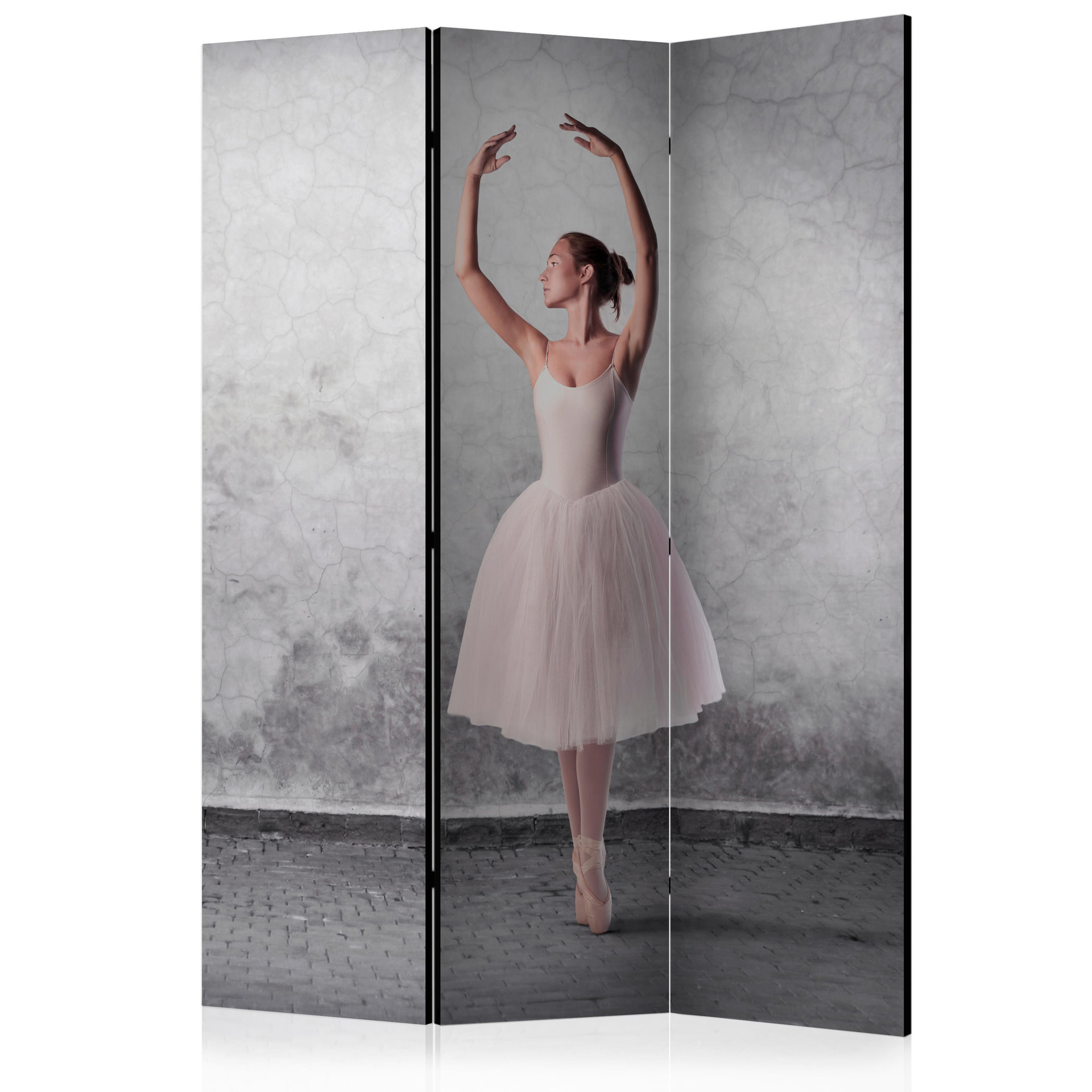 Skærmrumdeler - Ballerina i Degas-stil, 3-delt