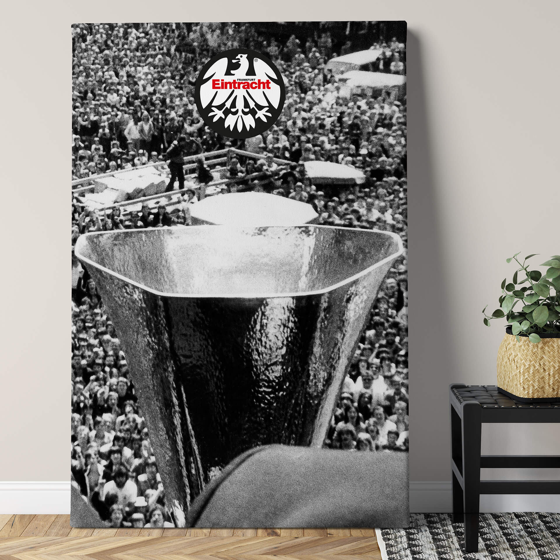 Leinwandbild Eintracht Frankfurt - Europapokalsieger 1980