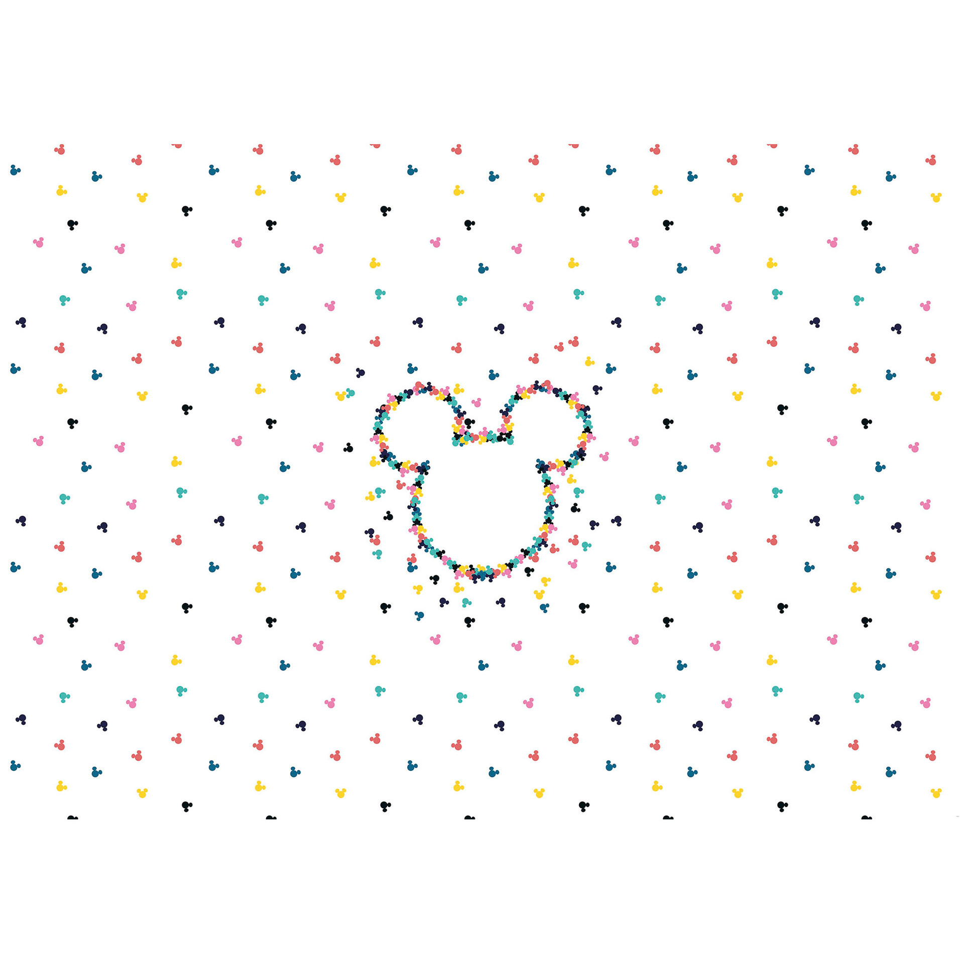 Vliesbehang - Mickey Heads-Up - 400 x 280 cm