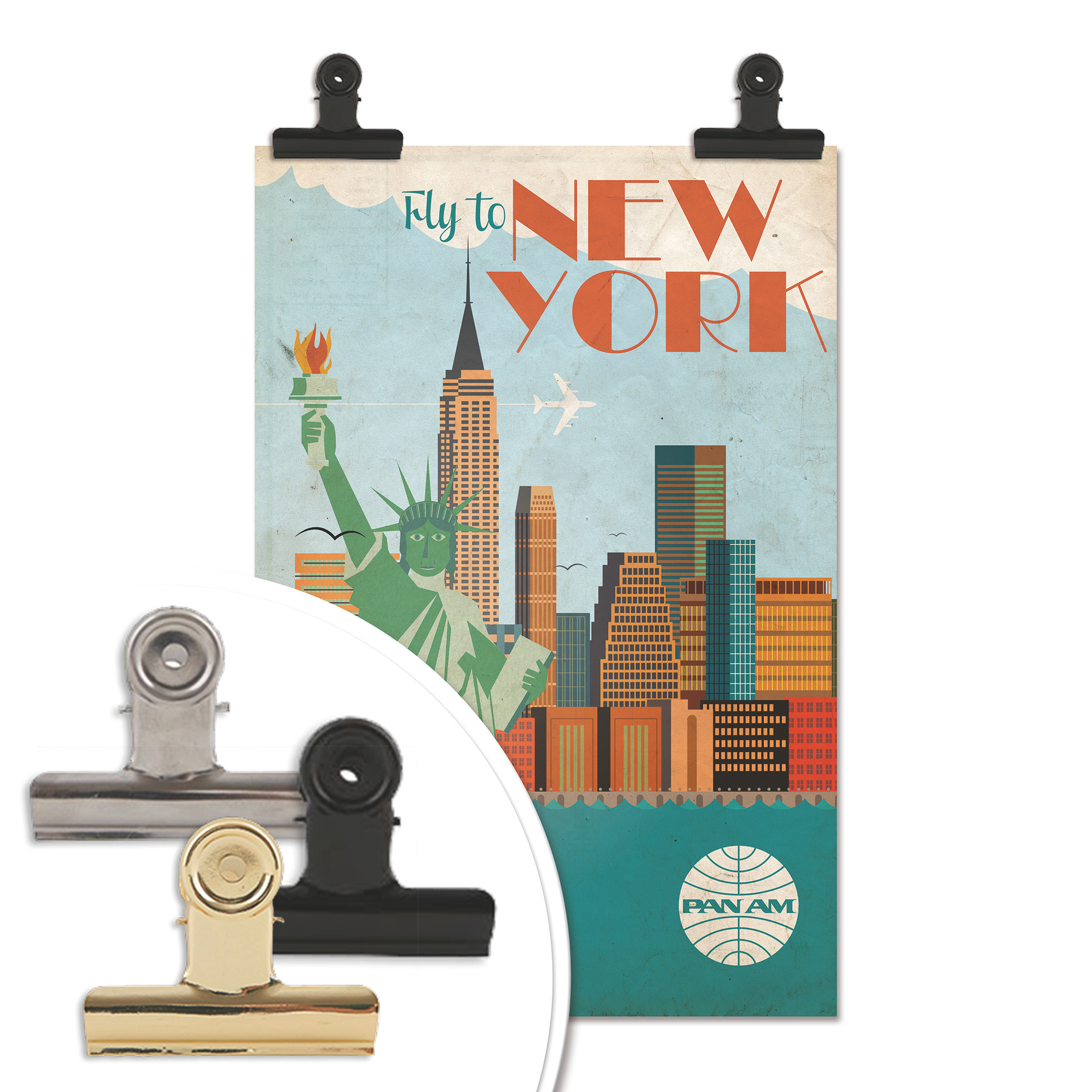 Affiche PAN AM - Fly to New York