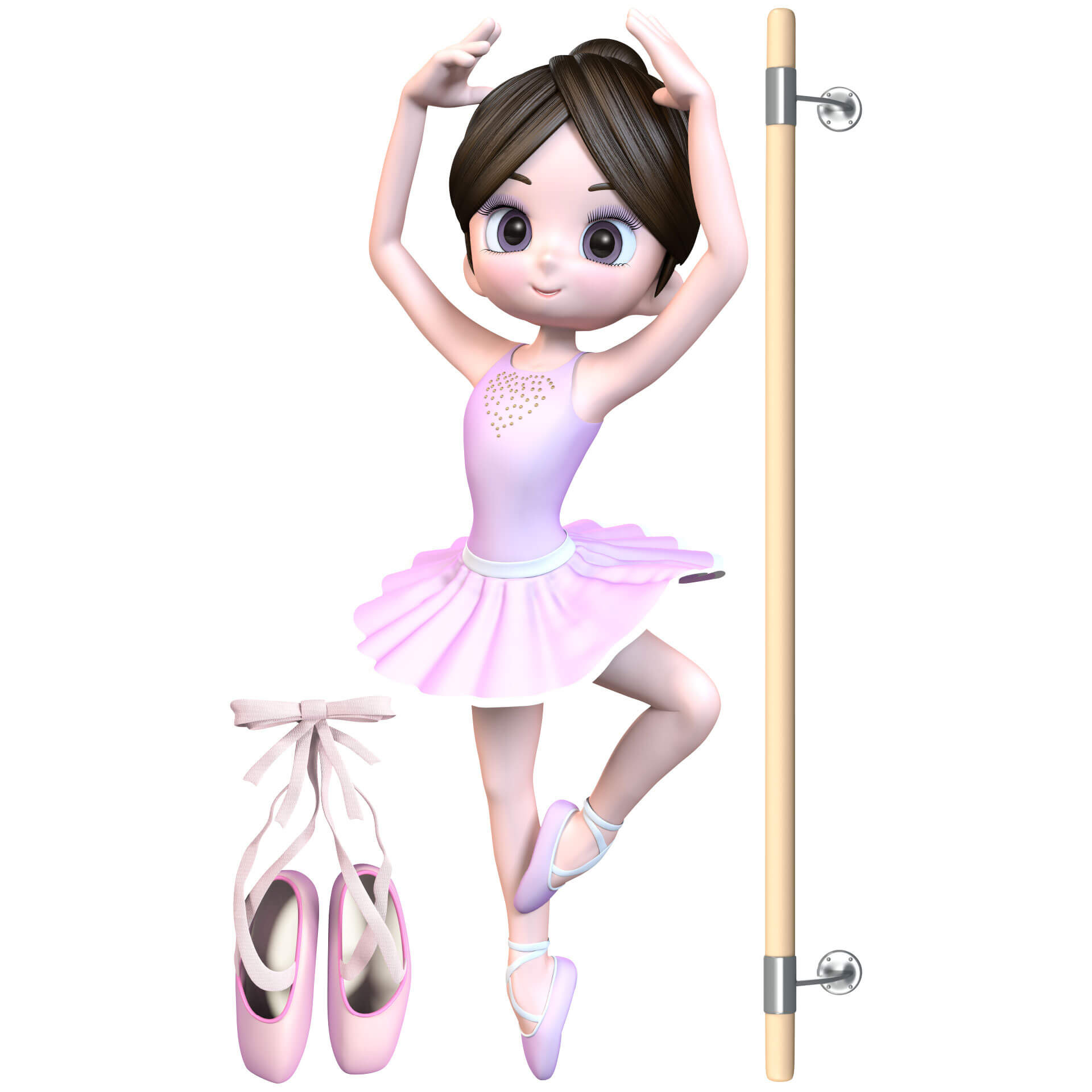 Wallsticker - Agullo - Ballerina + Balletsko