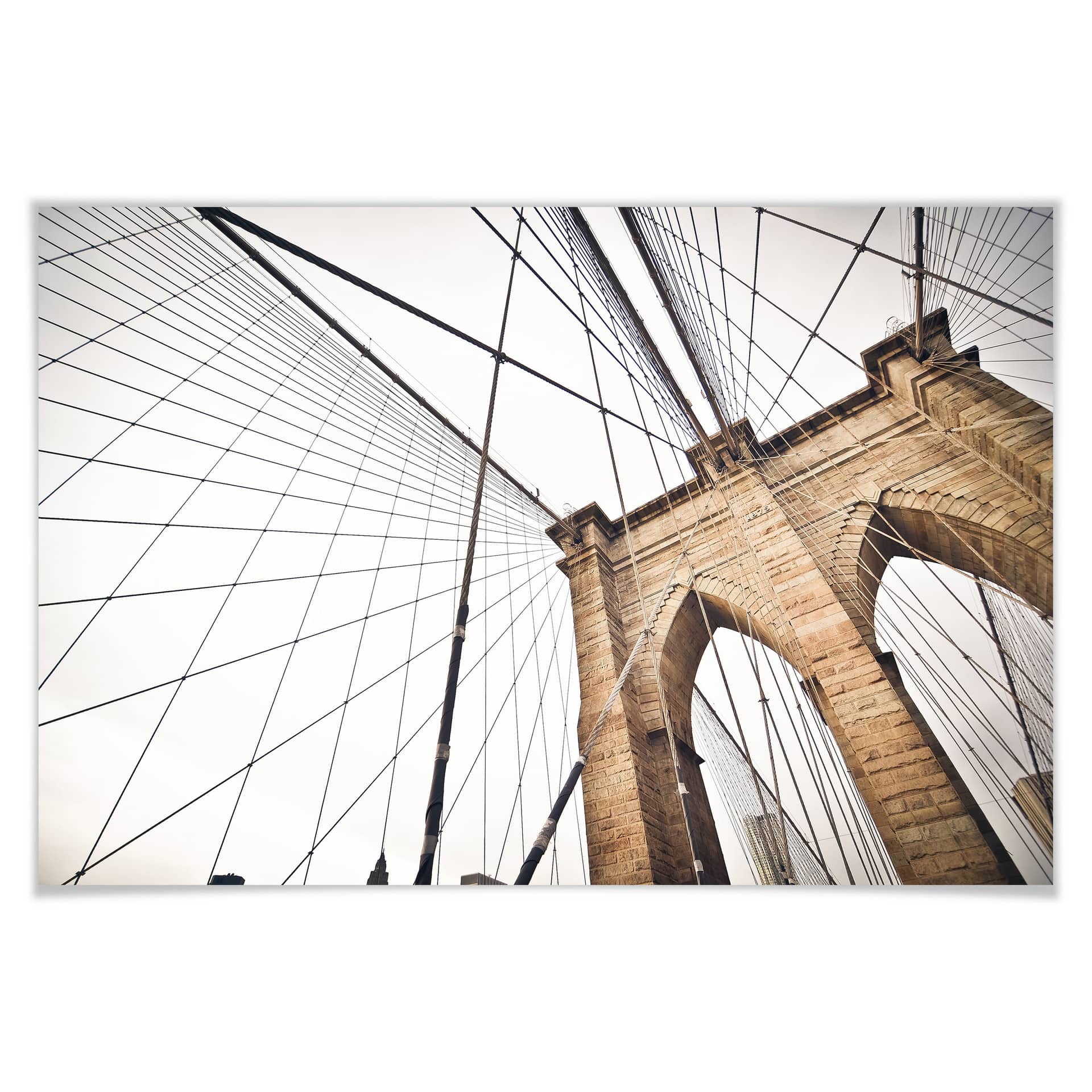 Poster - Brooklyn Bridge Perspective 02