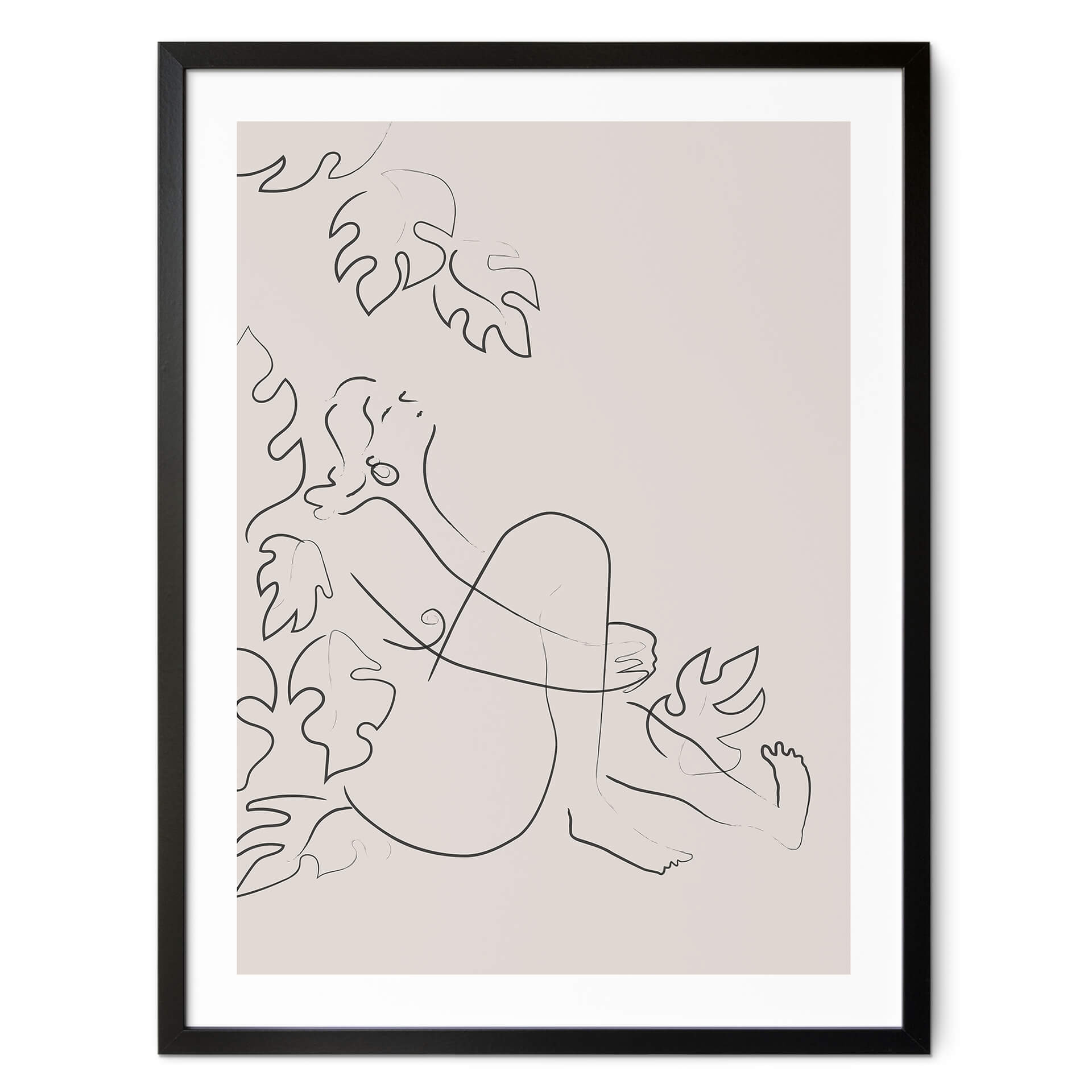 Plakat 1X Studio - Naga kobieta na łonie natury