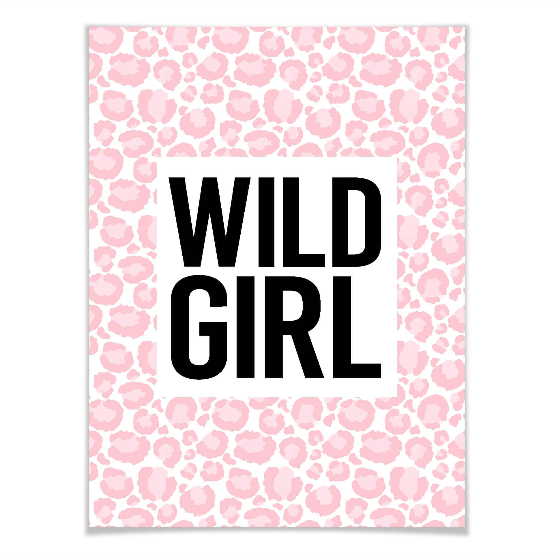 Poster Leopard - Wild Girl