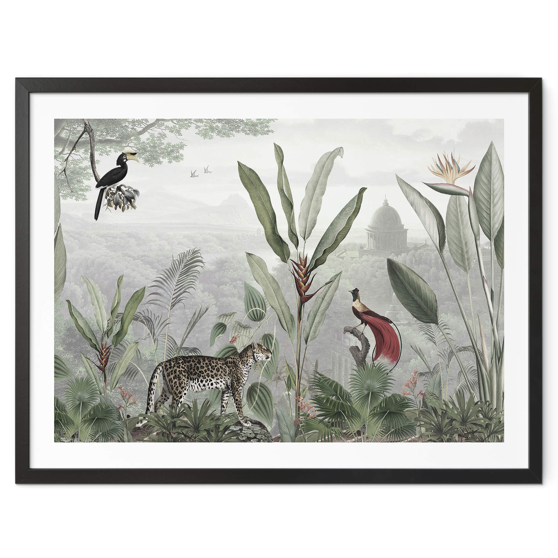 Poster Sir Edward - Temple sous les tropiques