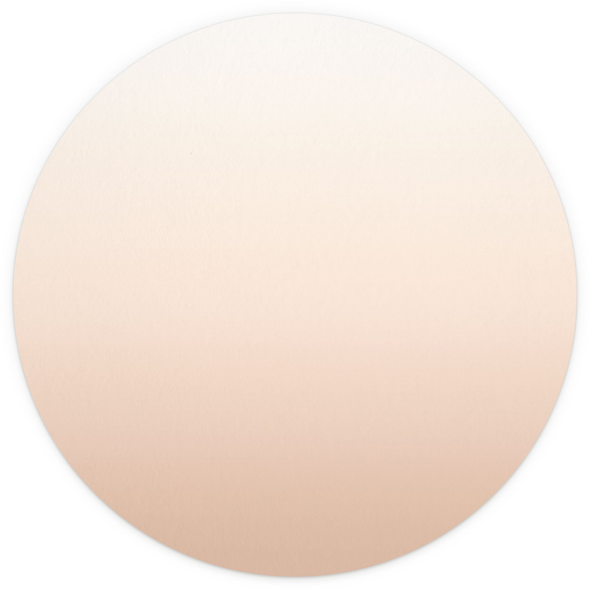 Behangcirkel Ombre - Cappuccino - vliesbehang/zelfklevend vliesbehang