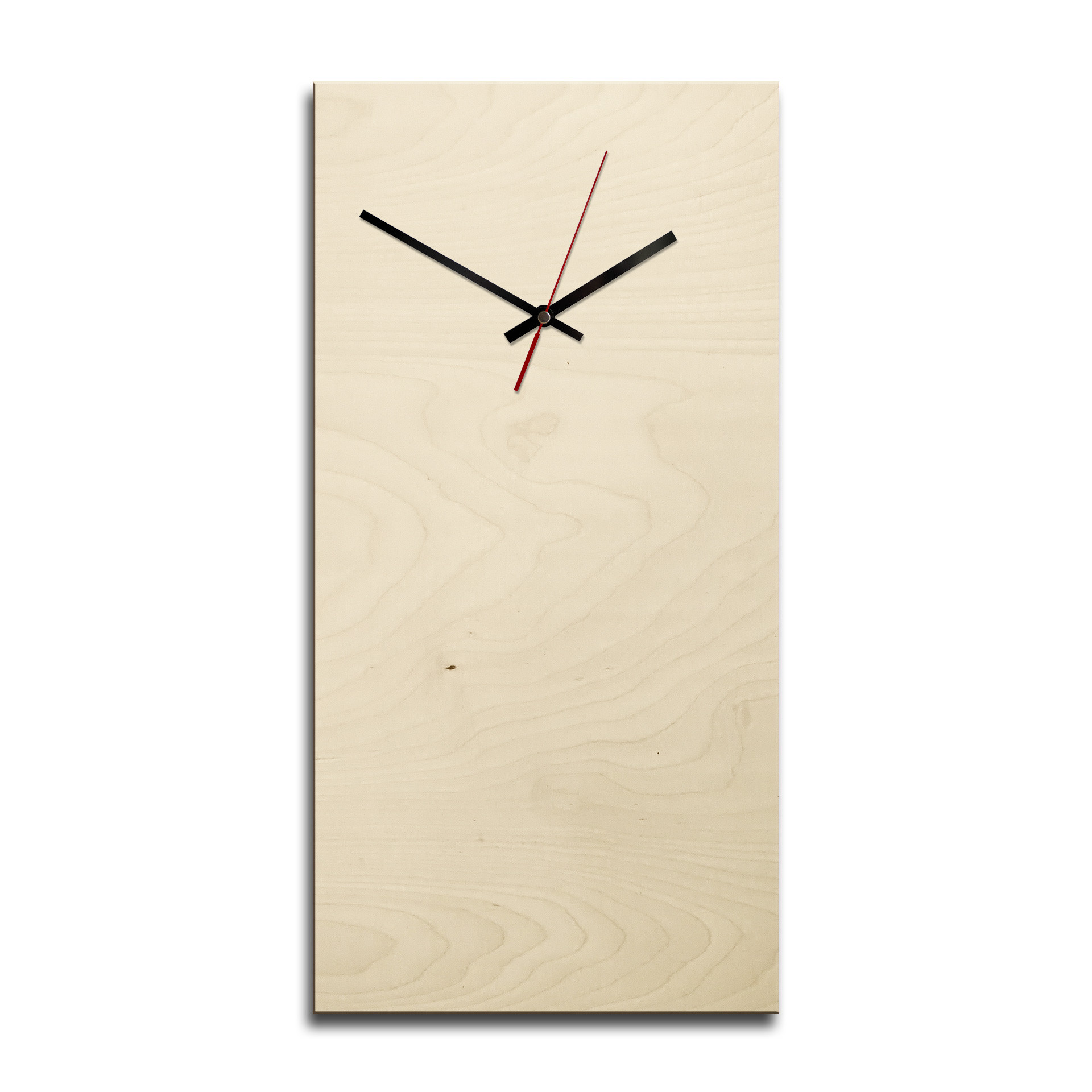 Horloge murale en bois - Blanko - Rectangulaire