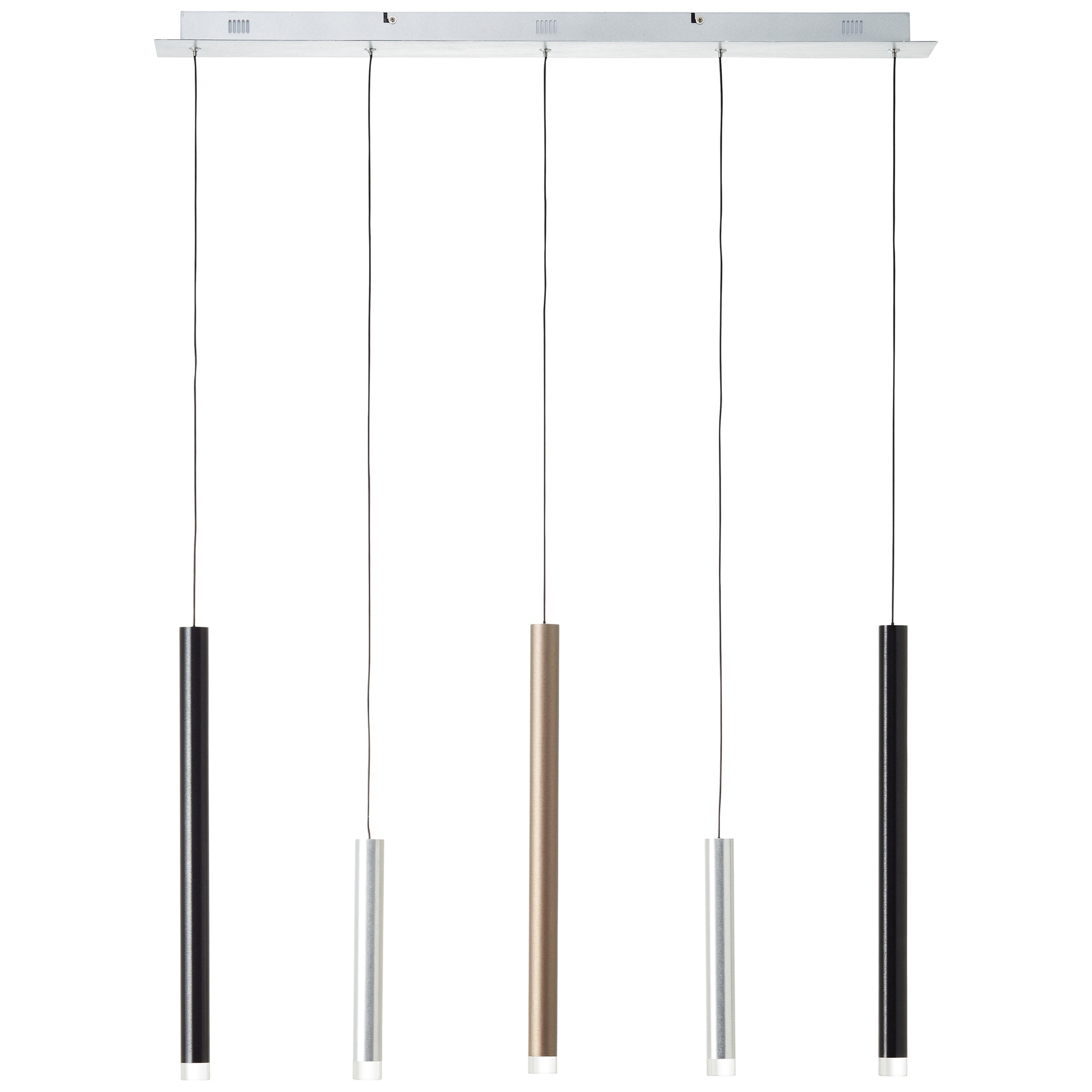 Pendelleuchte Eddy, braun, 120 x 89 cm, Metall Pendelleuchte