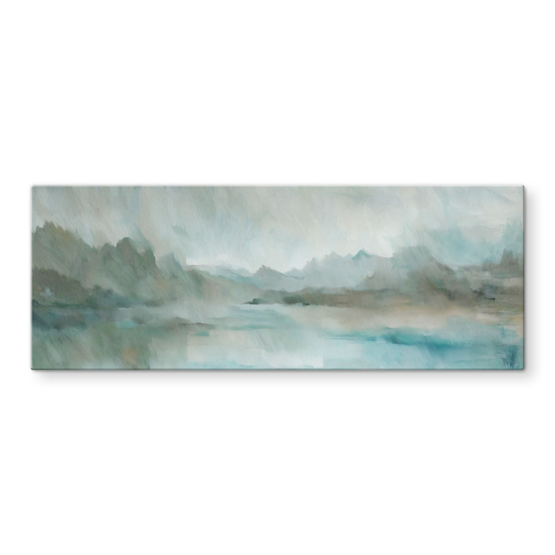 Crédence Velvet Horizon - Lac Abstrait - Sir Edward x Grigory Gladarev - Panorama