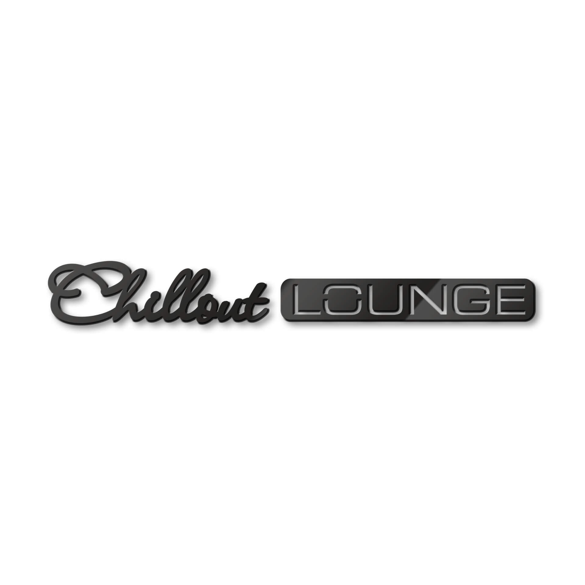 Litery akrylowe Chillout Lounge