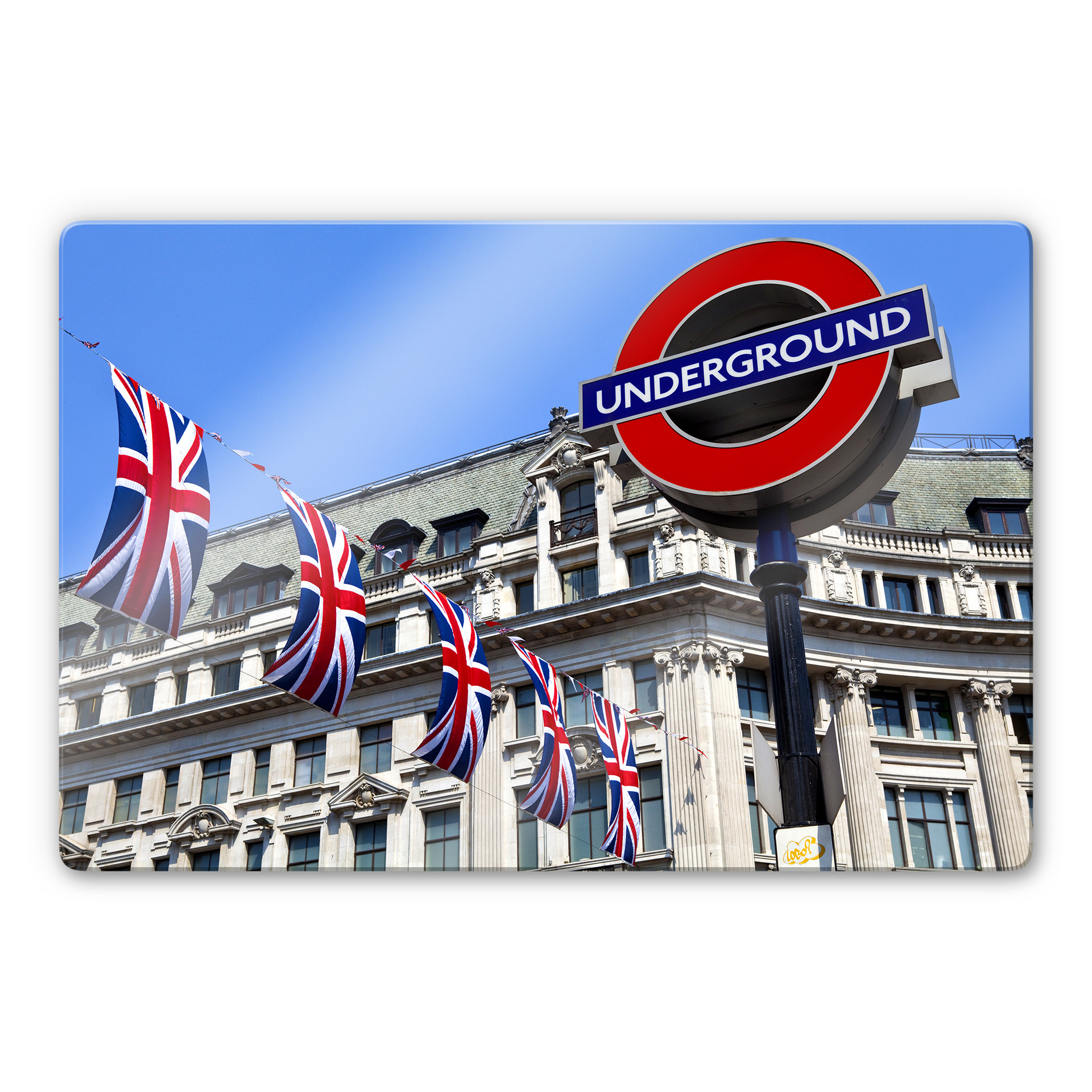 Glasbillede - London undergrund
