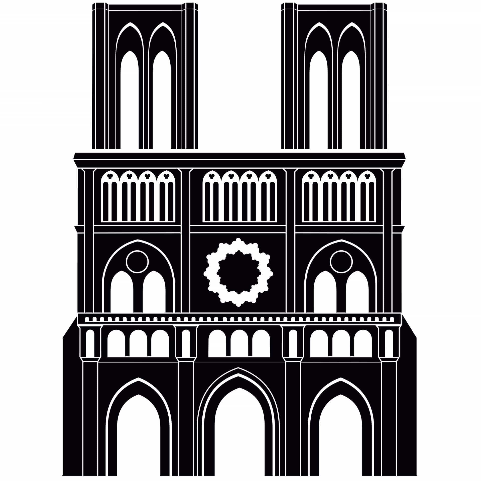 Sticker mural - Cathédrale Notre Dame de Paris