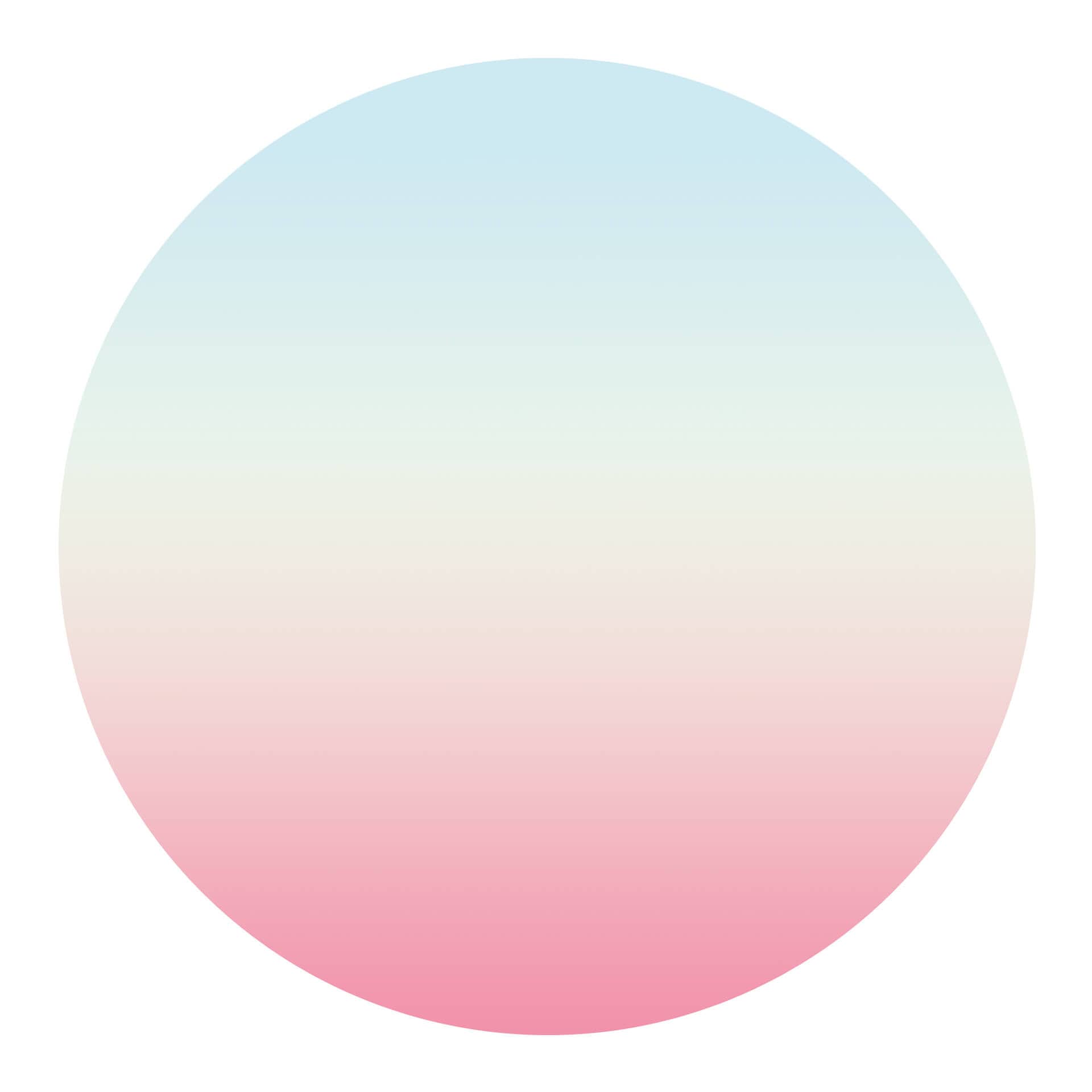 Wandtattoo - Ombre Regenbogen - Rund