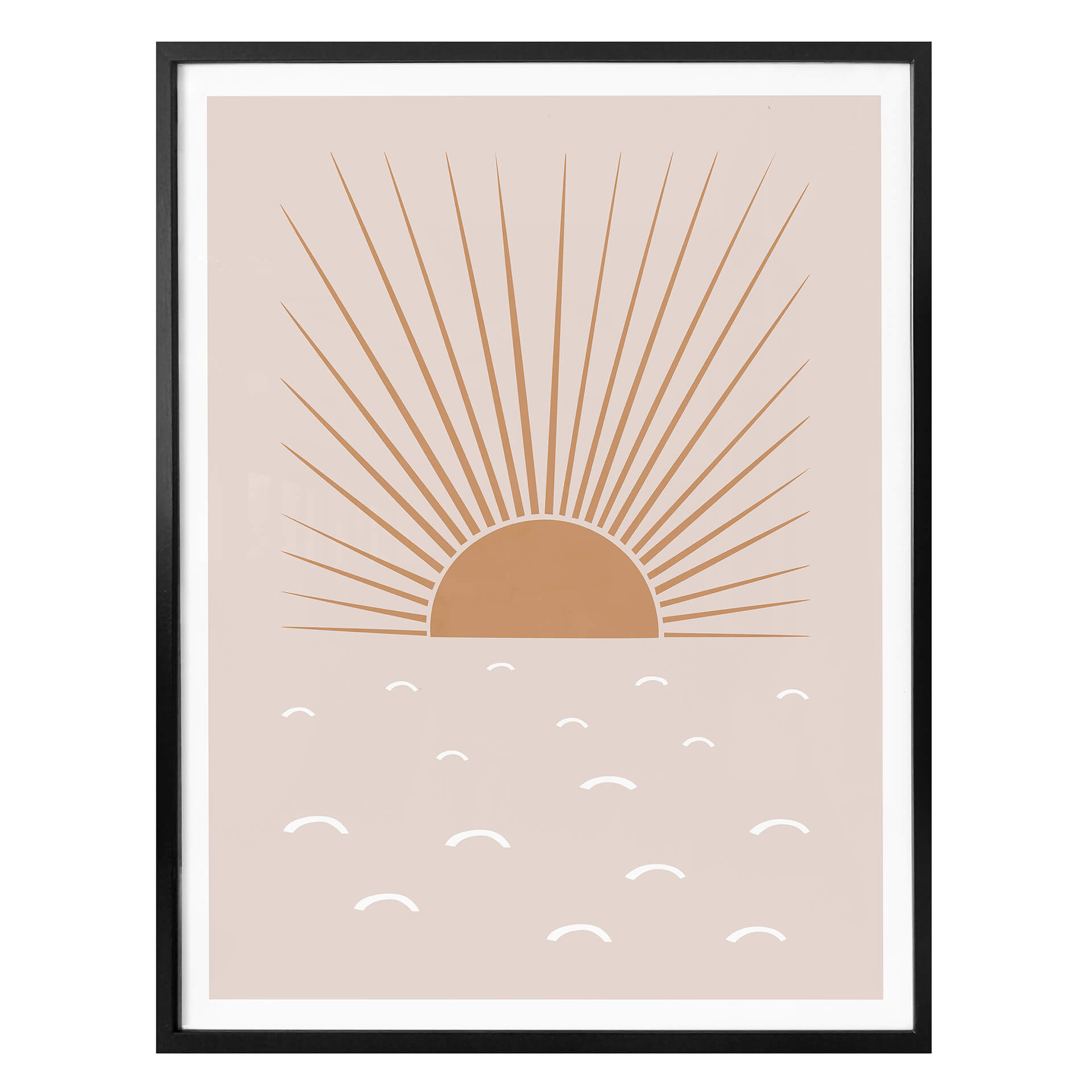 Poster Orara Studio - Soleil rouge