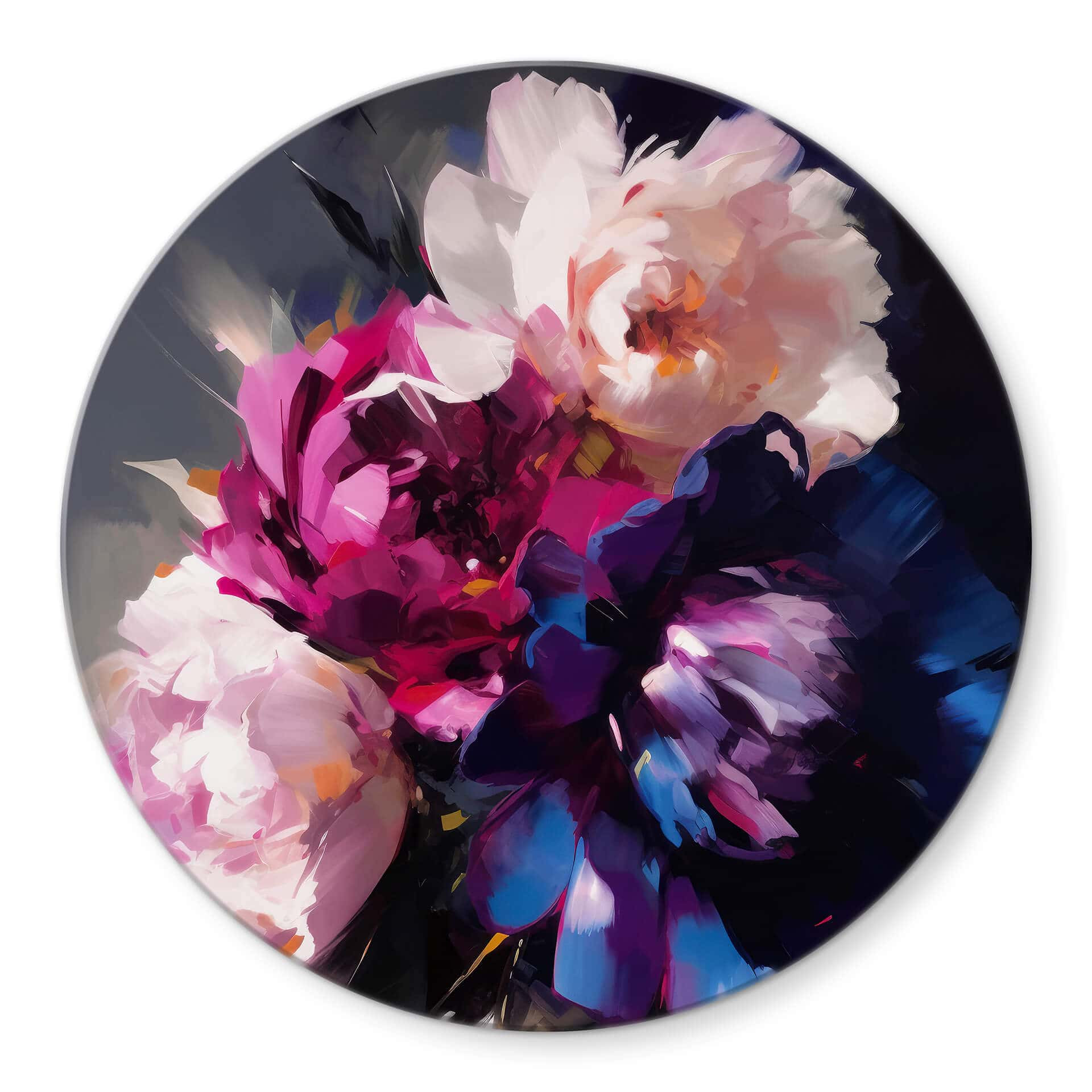 Glasbillede - Treechild - Vintage Flowers