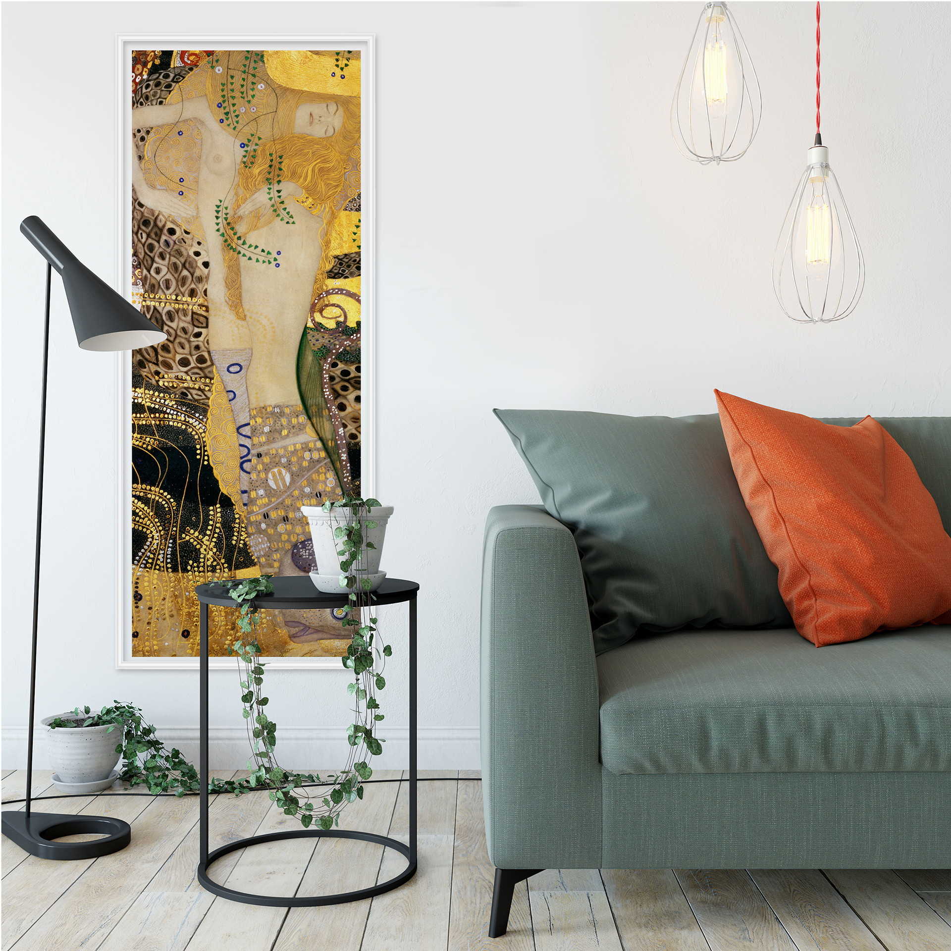 Wallprint W - Klimt - Wasserschlangen I.