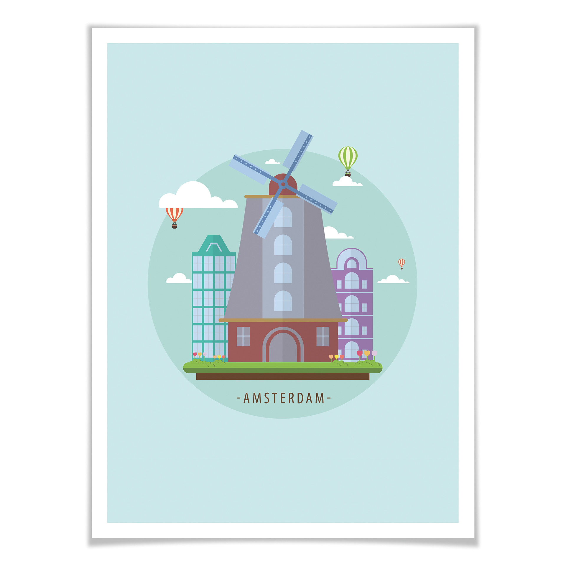 Poster - Visit Amsterdam