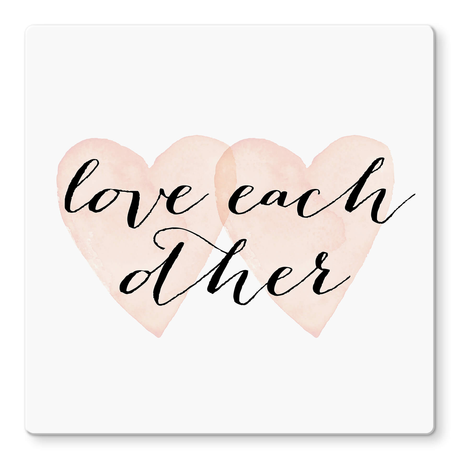 Stampa su vetro - Confetti & Cream - Love